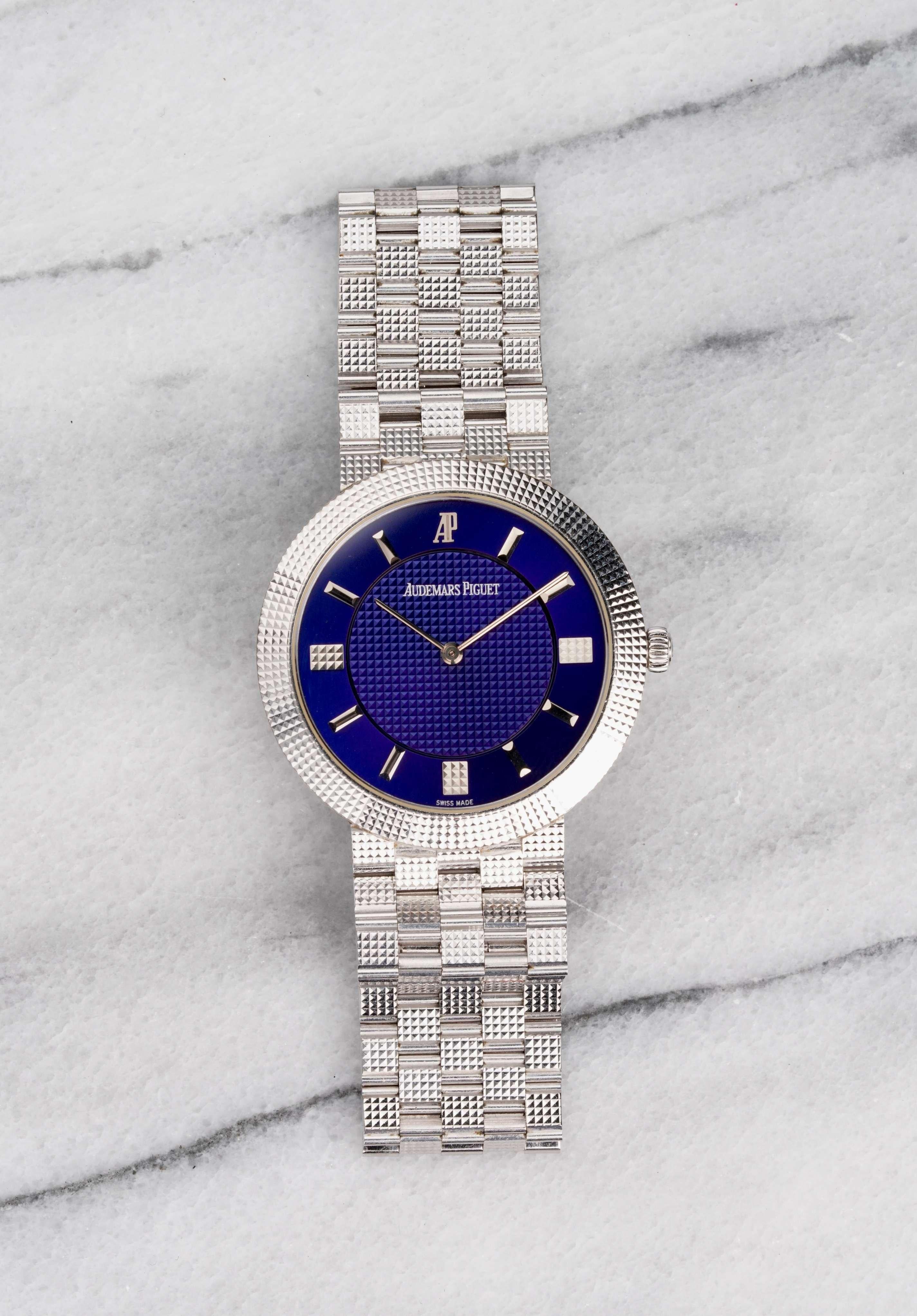 Audemars Piguet Yves Klein Uhr in 18K Weißgold, 1994