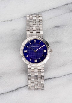 Montre Audemars Piguet A Klein en or blanc 18 carats, 1994