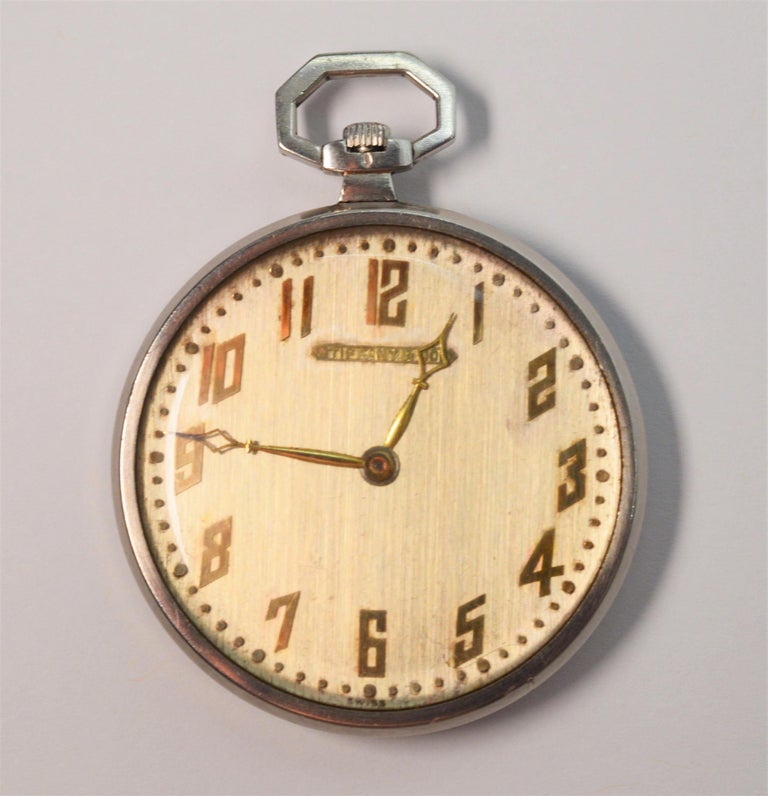 Mouvement De Montre De Poche Suisse J. Breguet - Occasion, Complet Avec Clé De Remontage