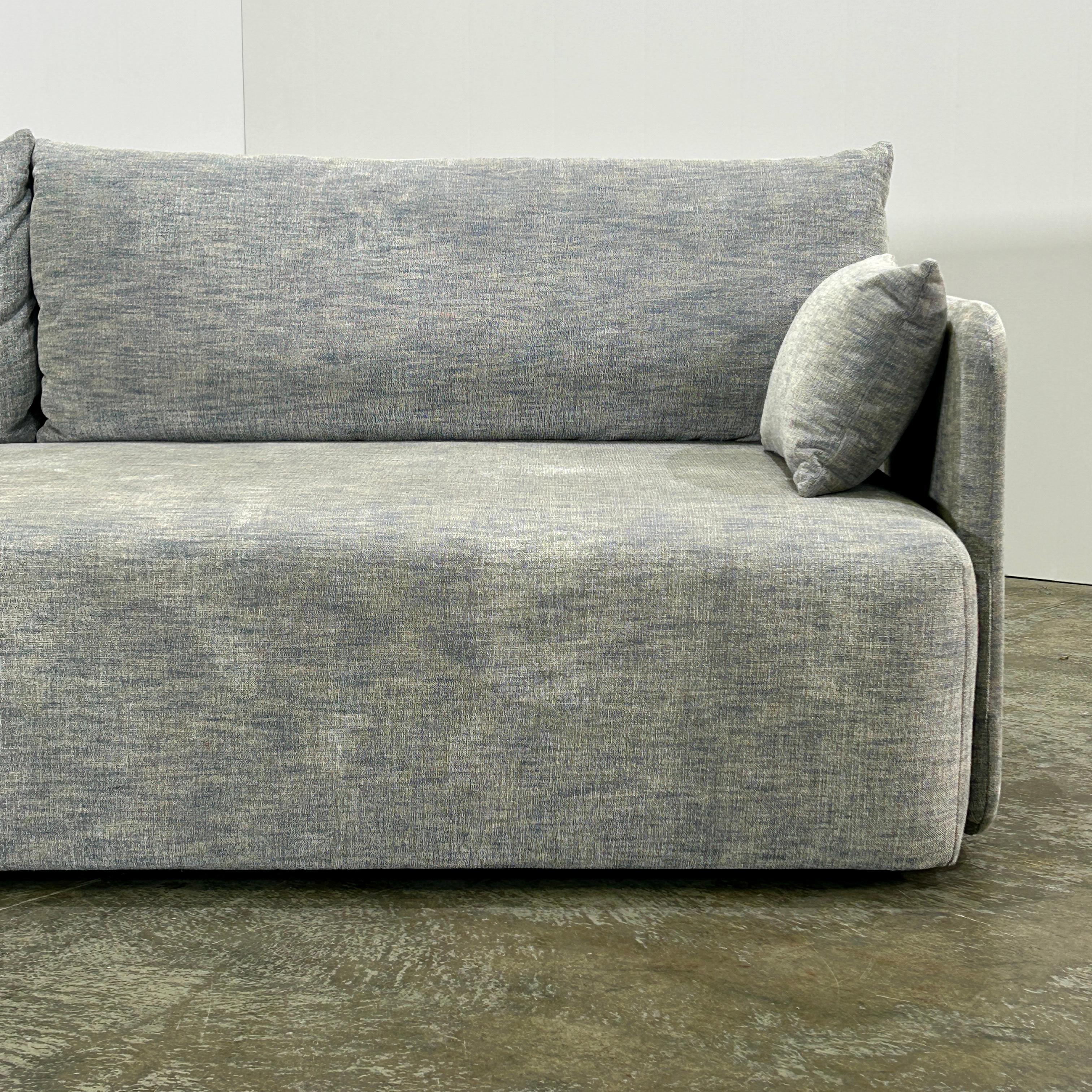 Danish Audo Copenhagen Offset Three Seater Sofa by Norm Architects For Sale