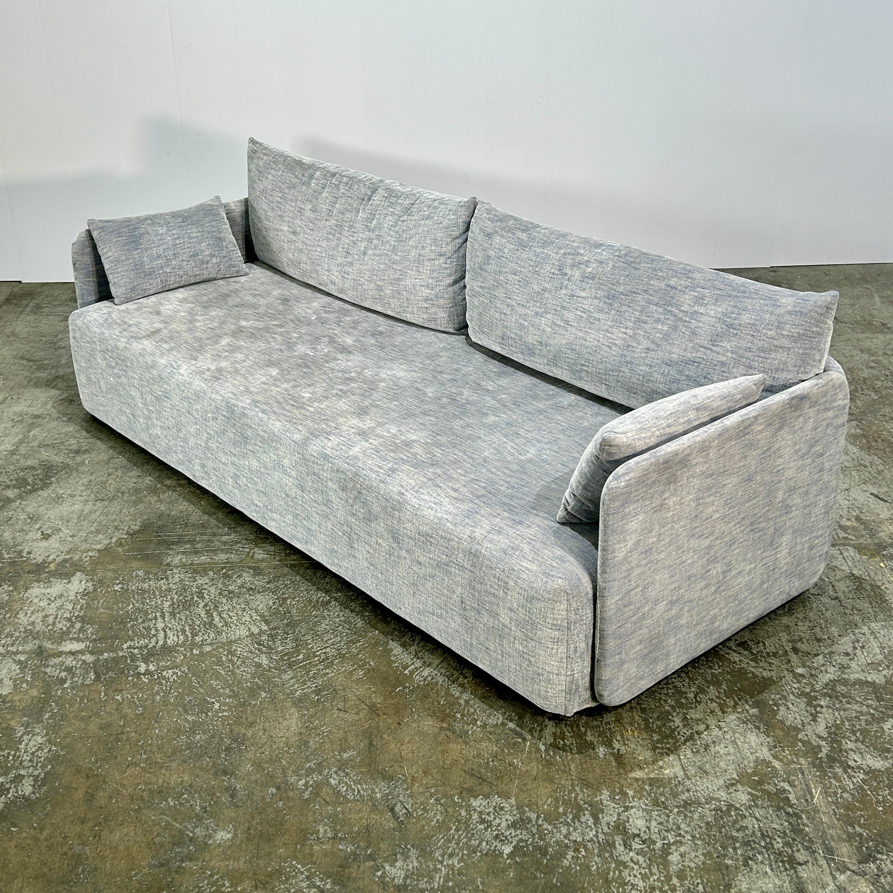 Audo Copenhagen Offset Three Seater Sofa by Norm Architects In Good Condition For Sale In Basildon, London