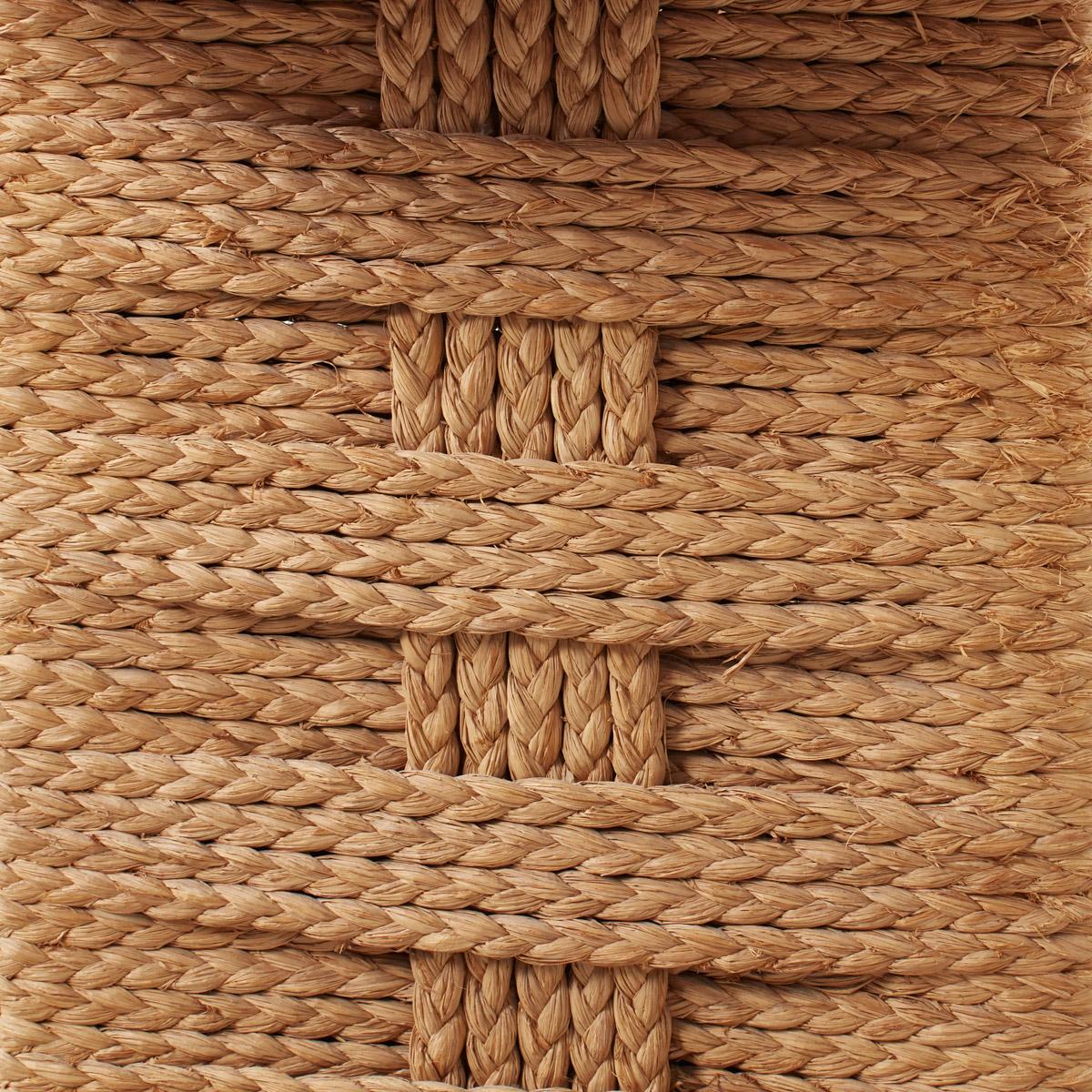 Mid-20th Century Audoux and Minet Low Console in Rope for Vibo Vesoul, France, circa 1940s