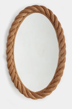 Audoux and Minet Wall Mirror 1950s