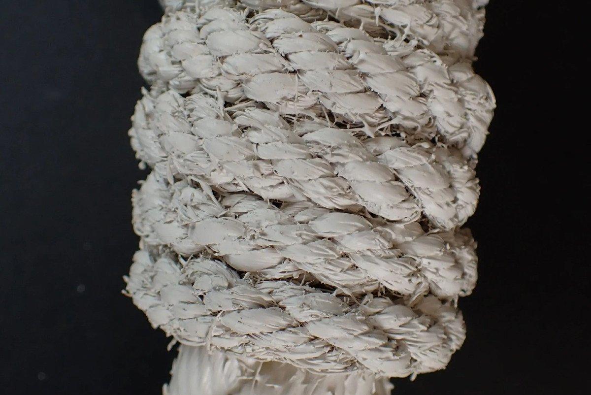 Mid-20th Century Audoux Et Minet, Pair Of Rope Sconces Circa 1950/1960 For Sale