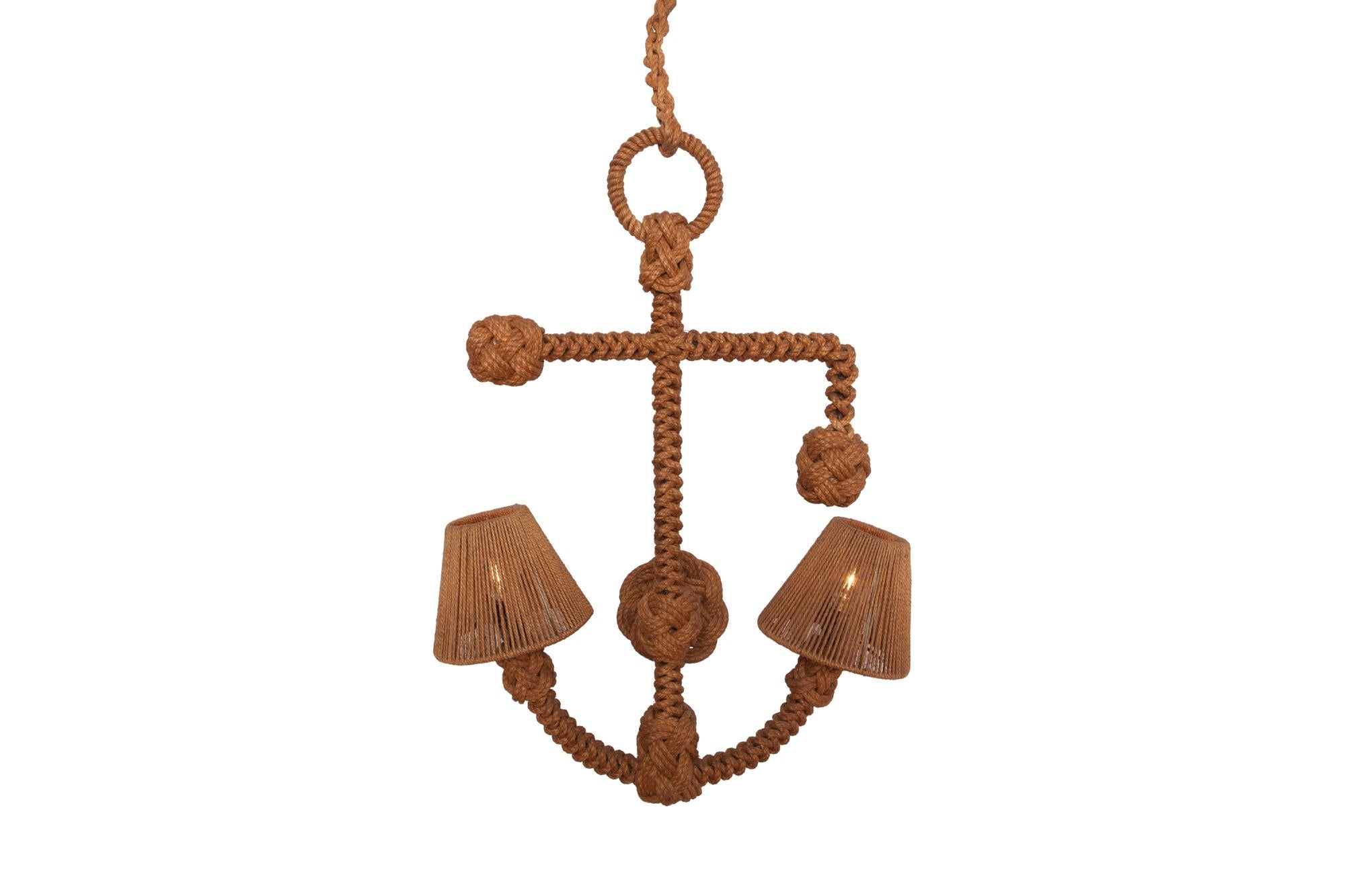 Audoux Minet 'Anchor' Rope Sconce 3