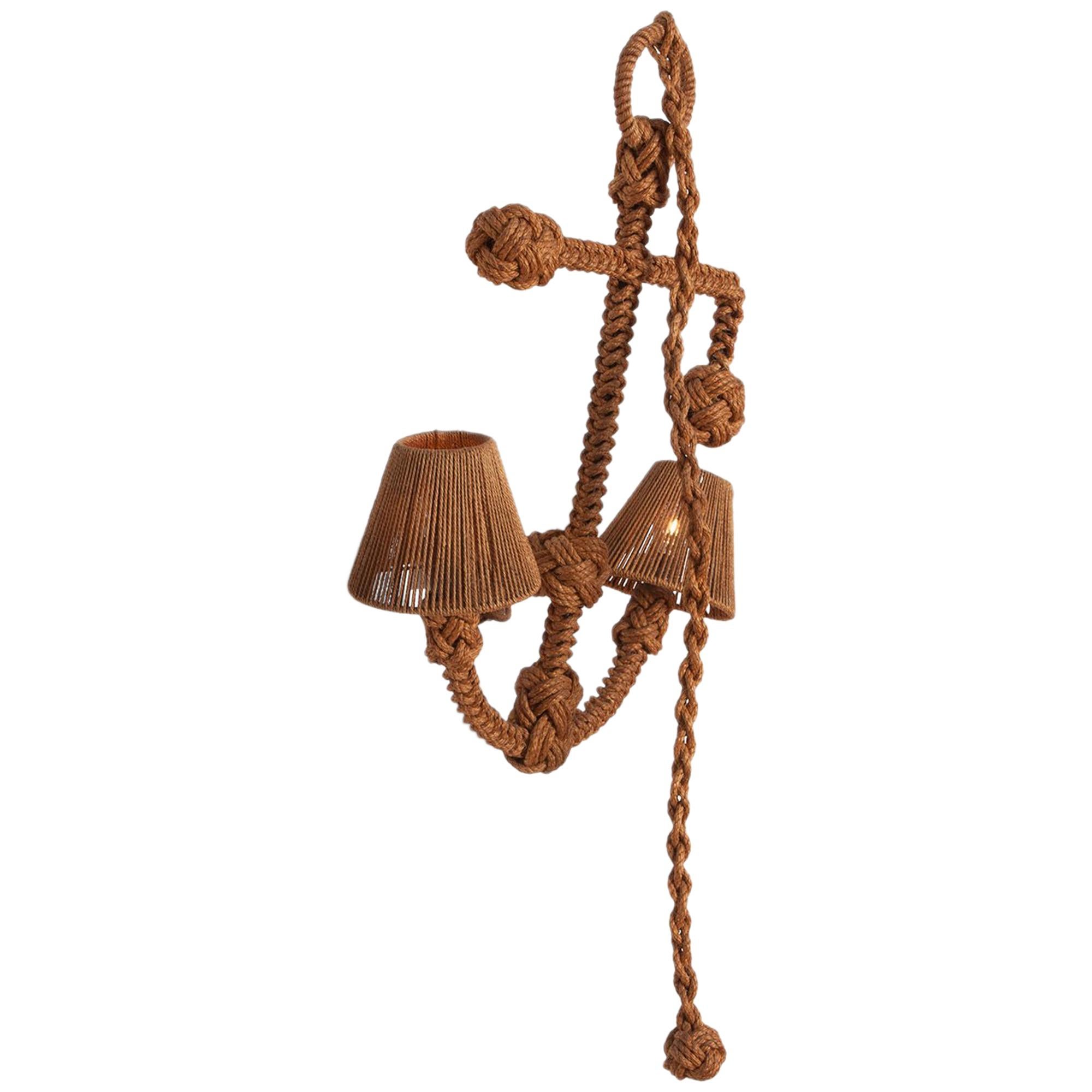 Audoux Minet 'Anchor' Rope Sconce