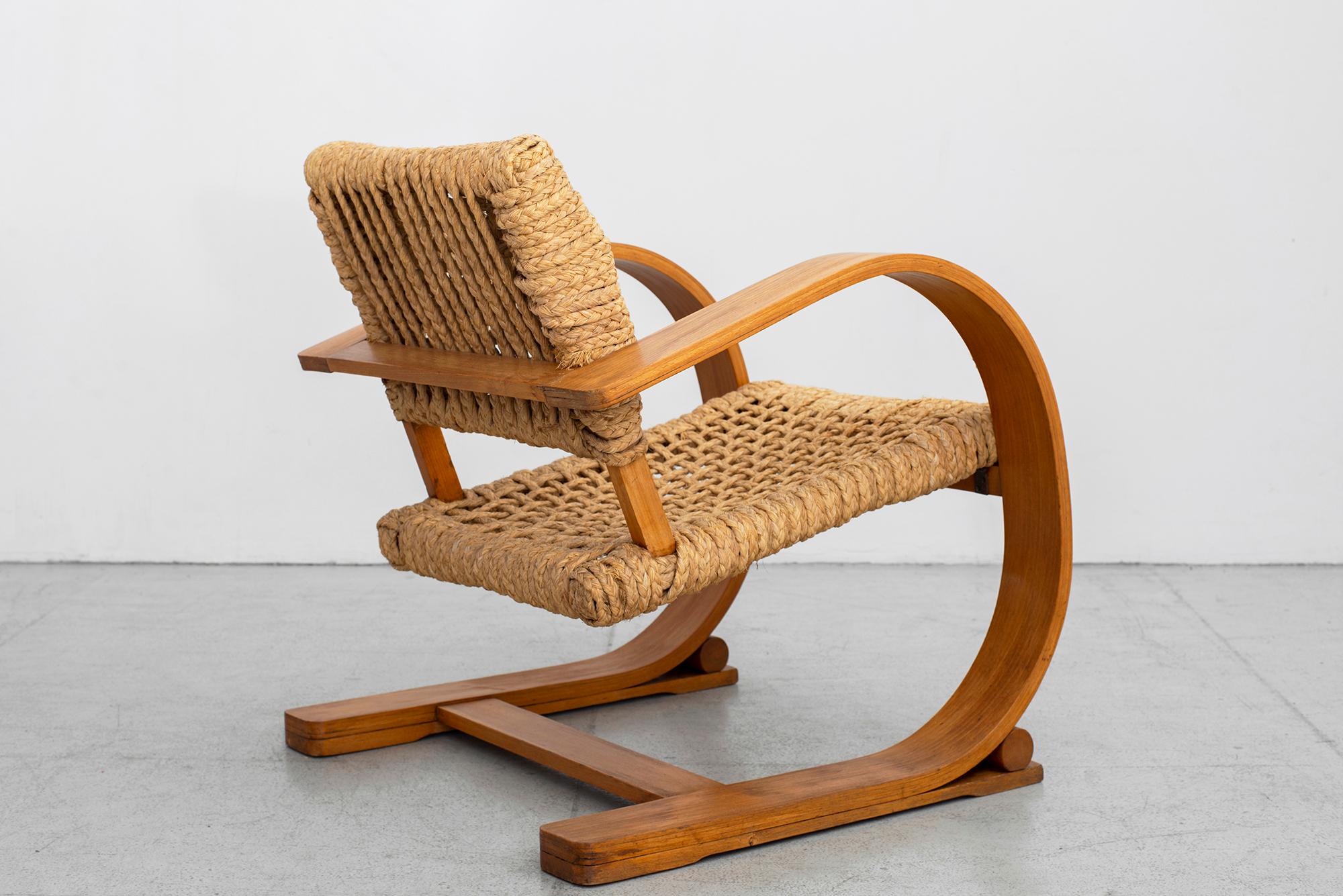 French Audoux Minet Armchair