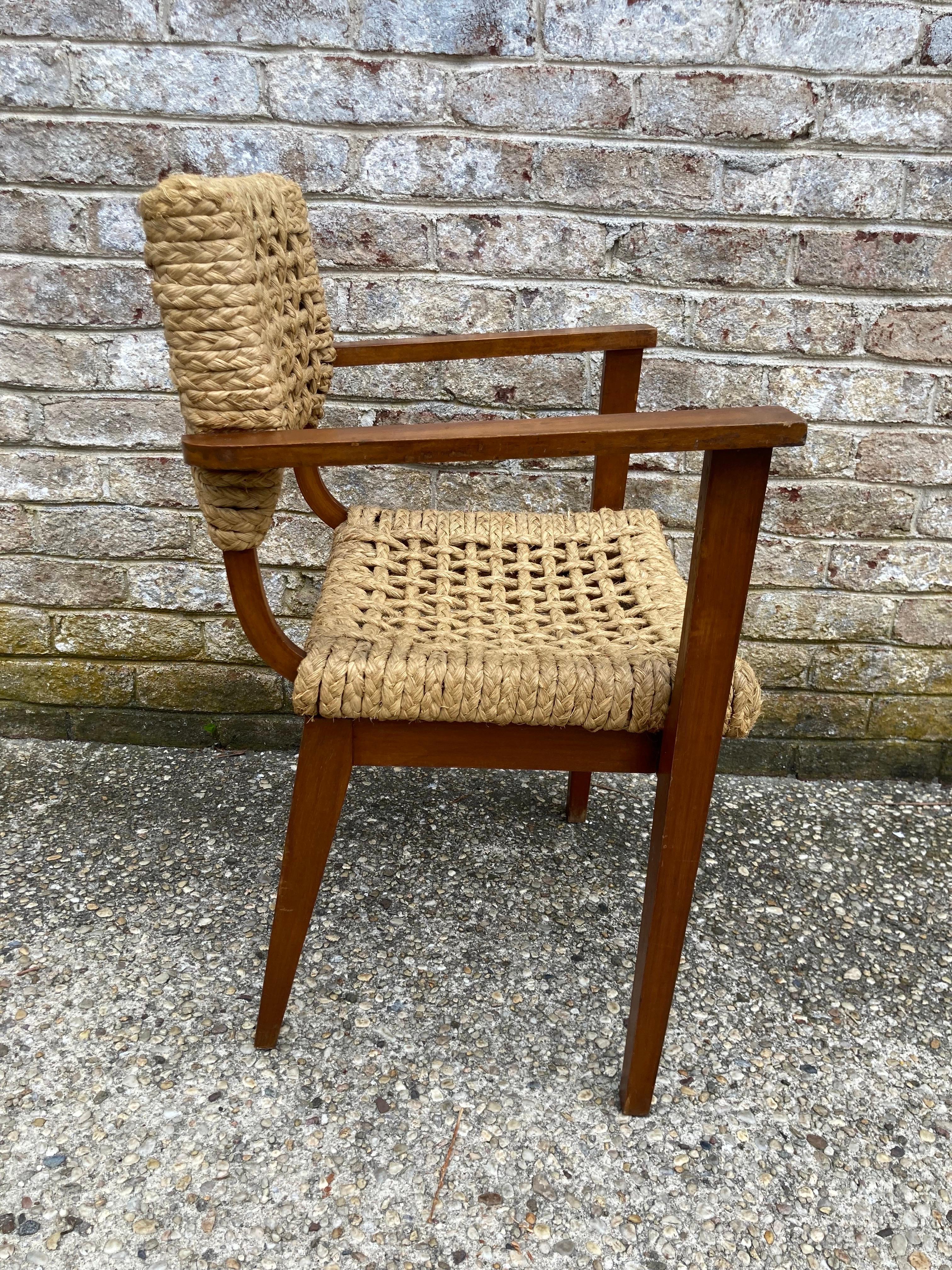 20th Century Audoux Minet Arm Chair