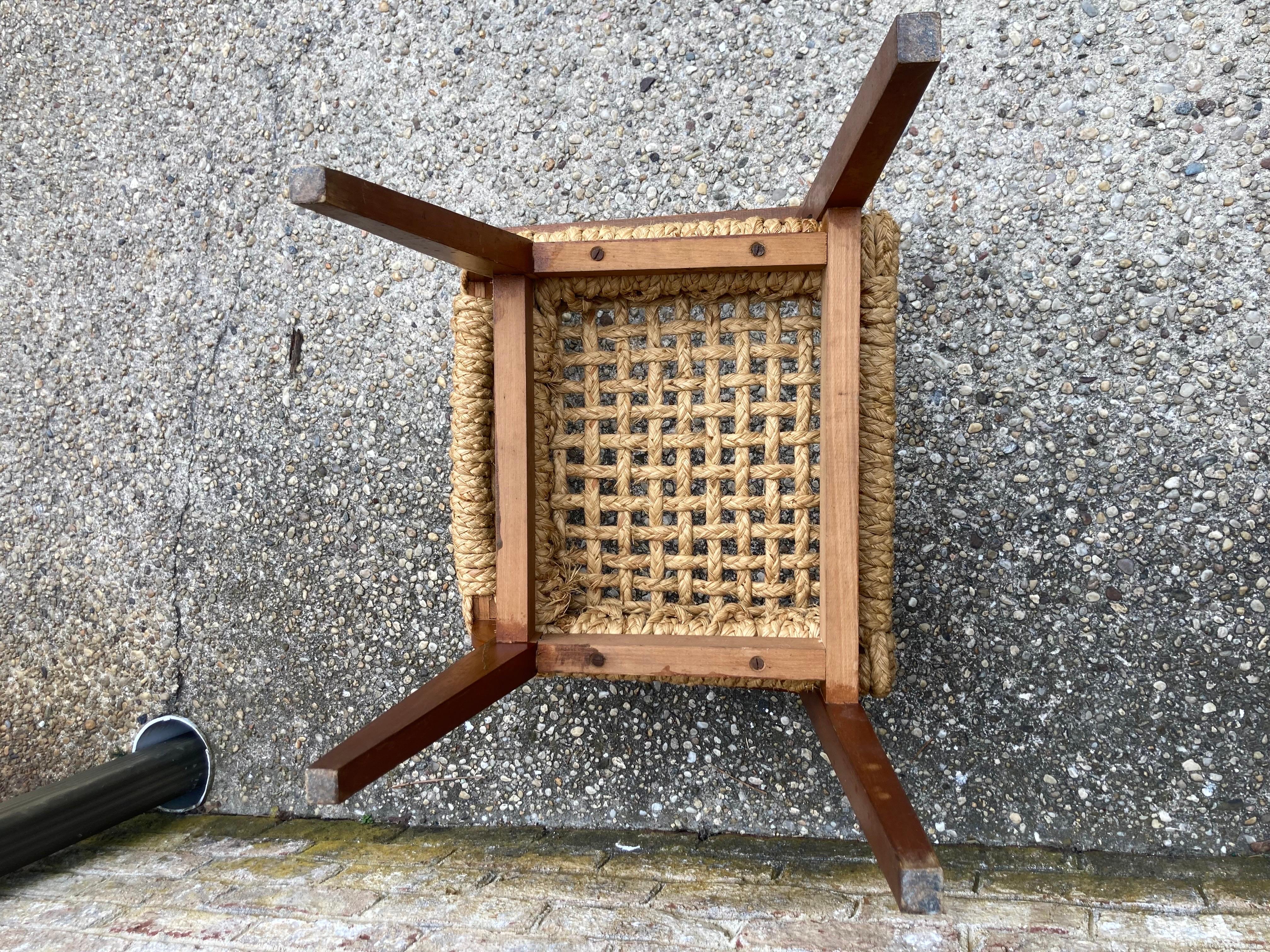 Wood Audoux Minet Arm Chair