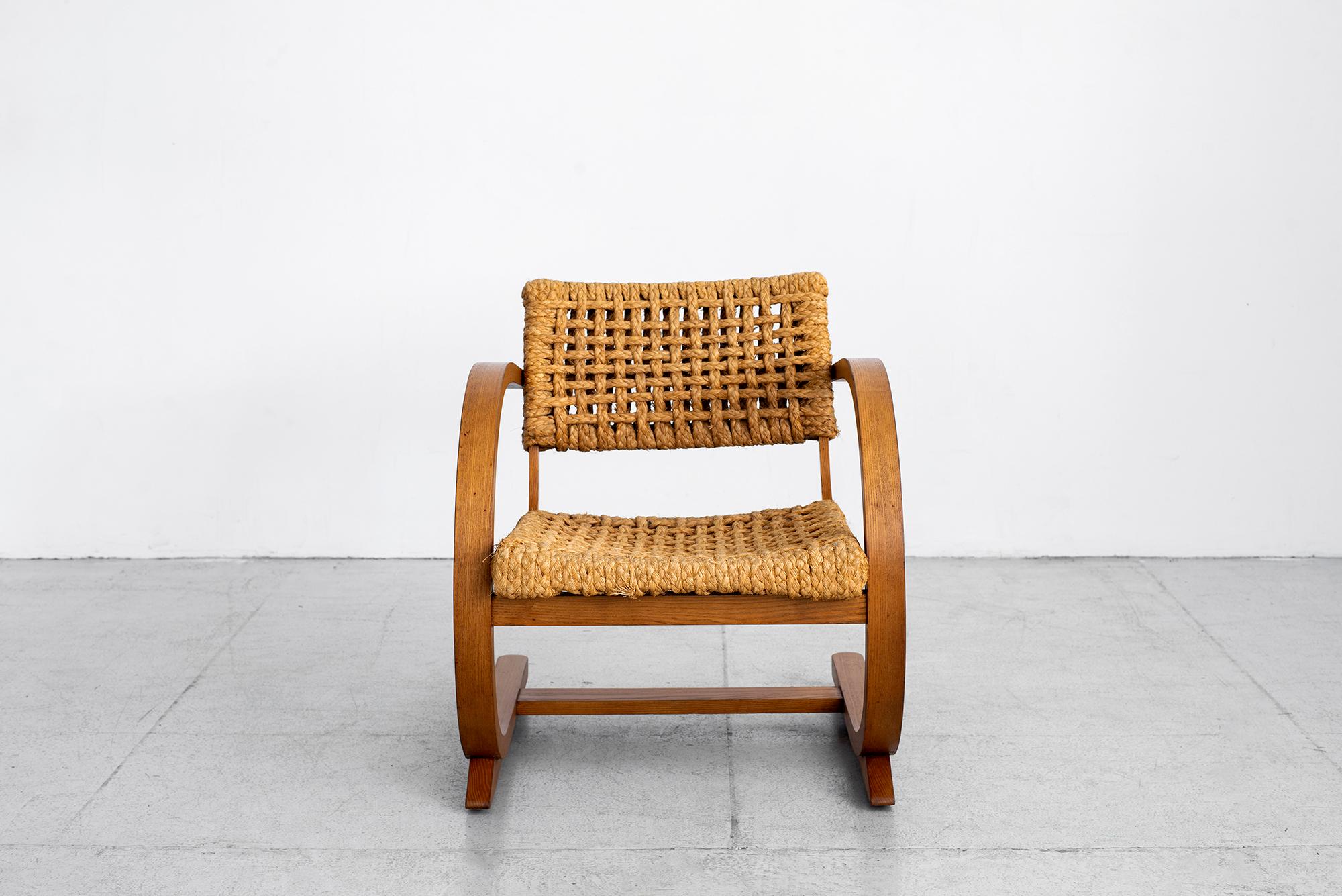 French Audoux Minet Armchair