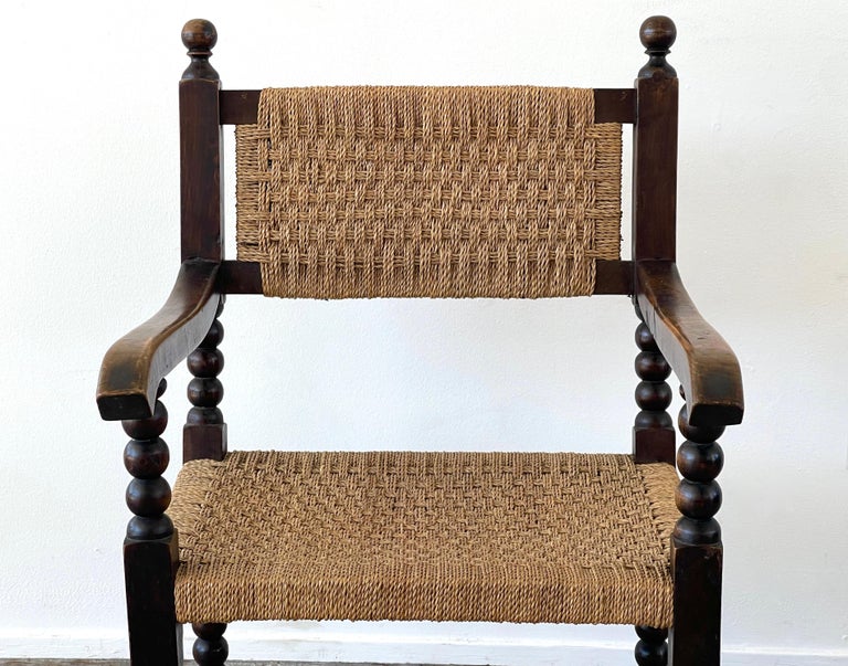 Audoux Minet Attributed Armchair For Sale 6