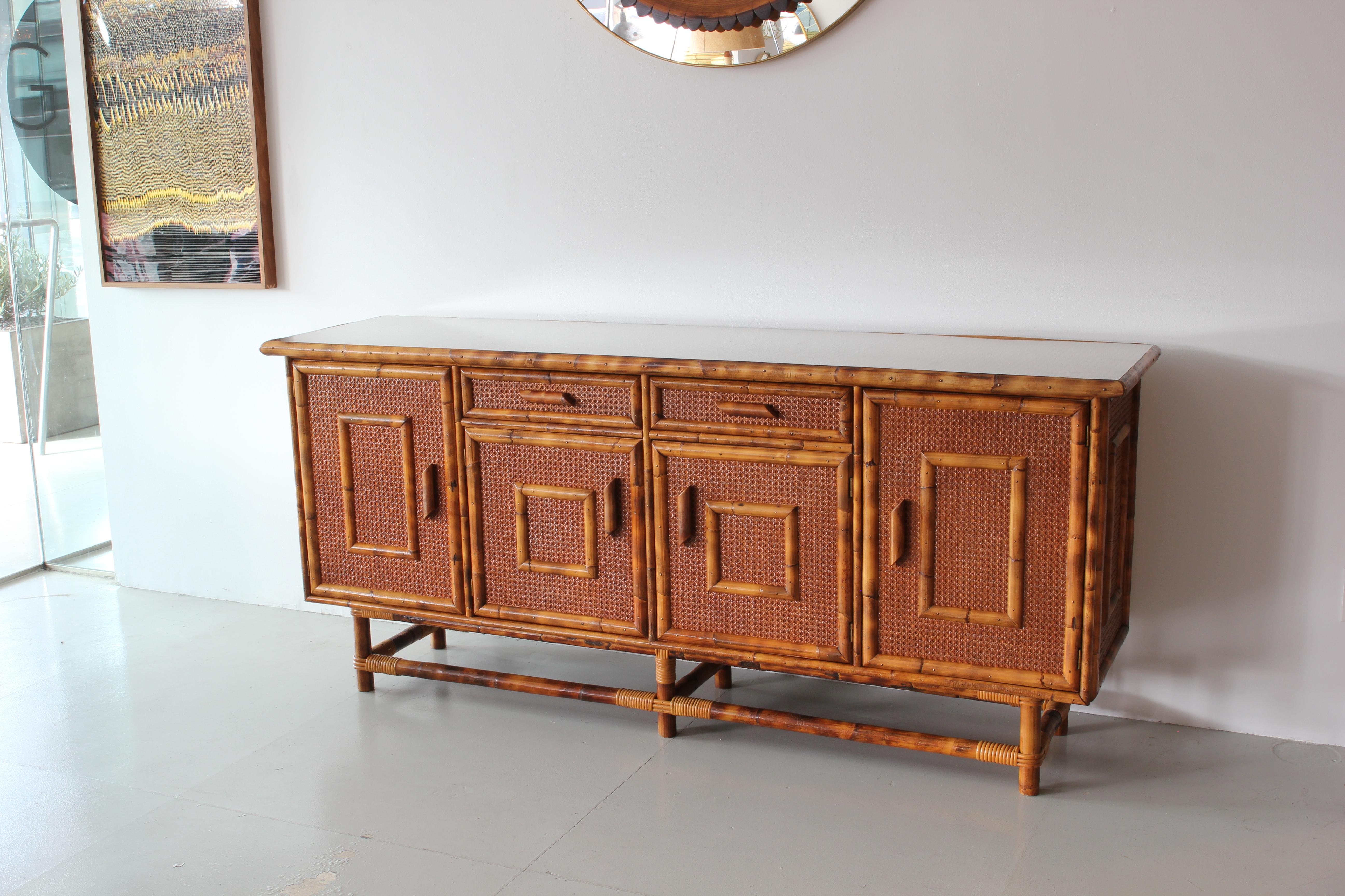 Audoux Minet attributed Sideboard In Good Condition In Beverly Hills, CA