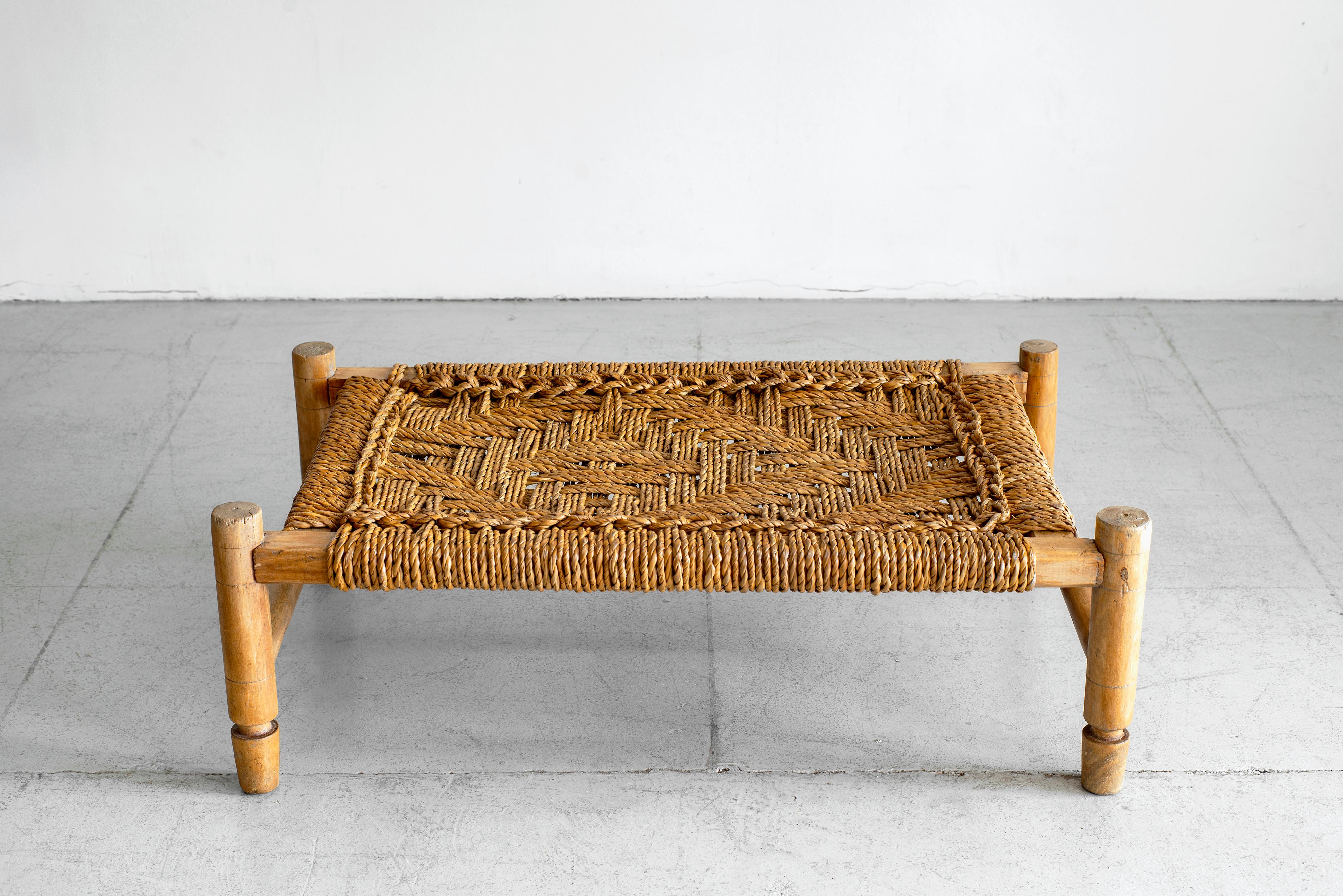 Audoux Minet Bench In Good Condition In Beverly Hills, CA