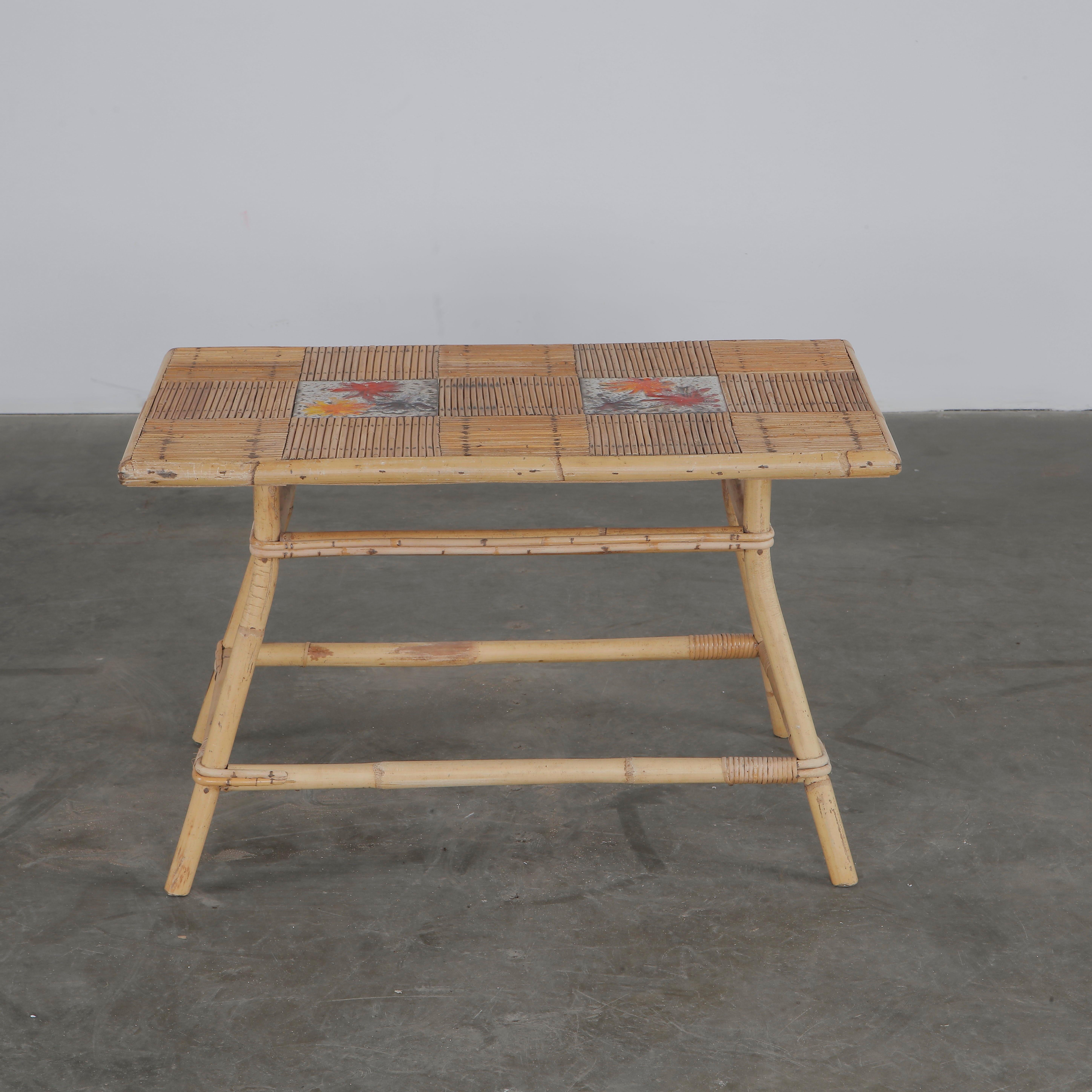 Audoux Minet, Coffee Table for Roger Capron, 1960s (Moderne der Mitte des Jahrhunderts) im Angebot