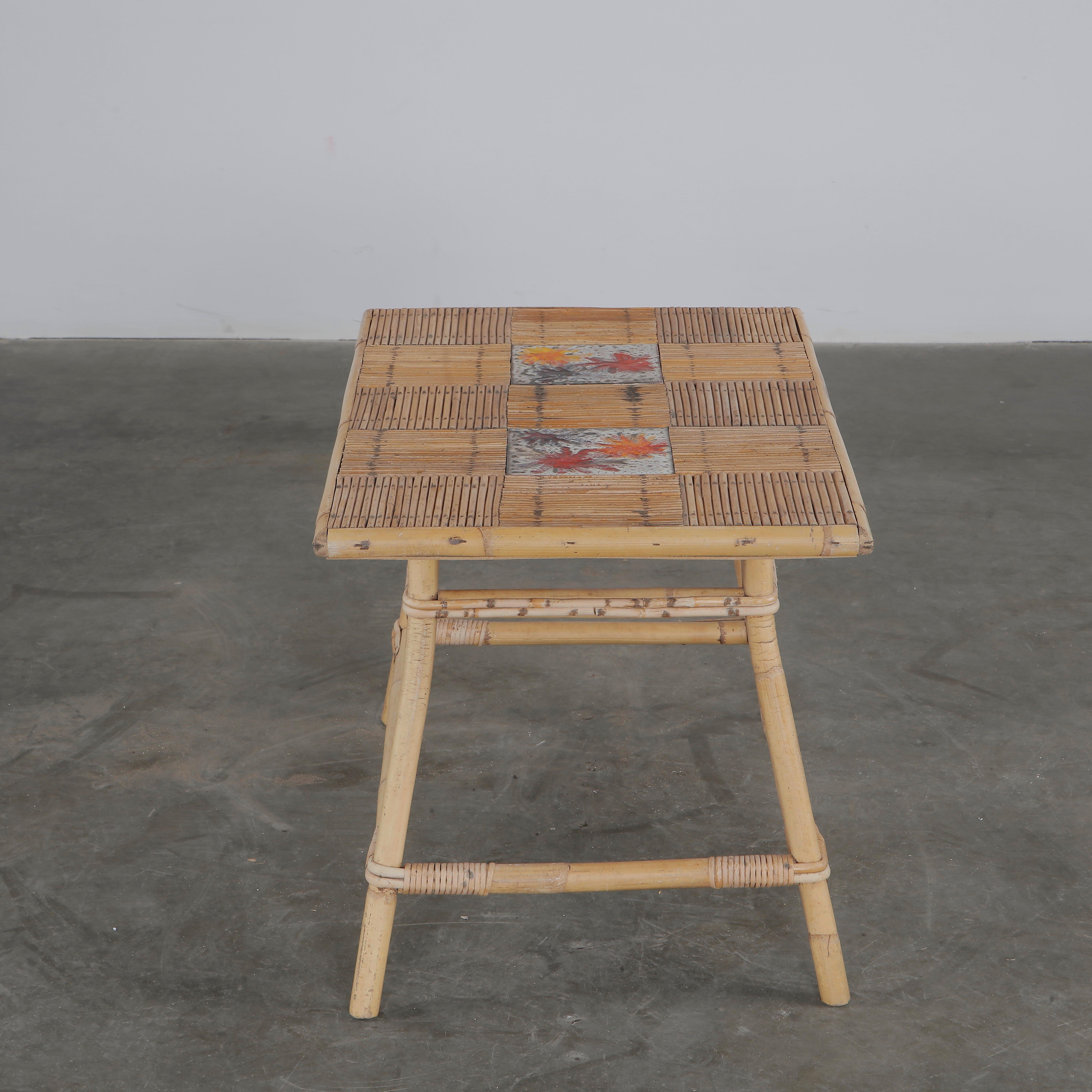 Audoux Minet, Coffee Table for Roger Capron, 1960s (Französisch) im Angebot