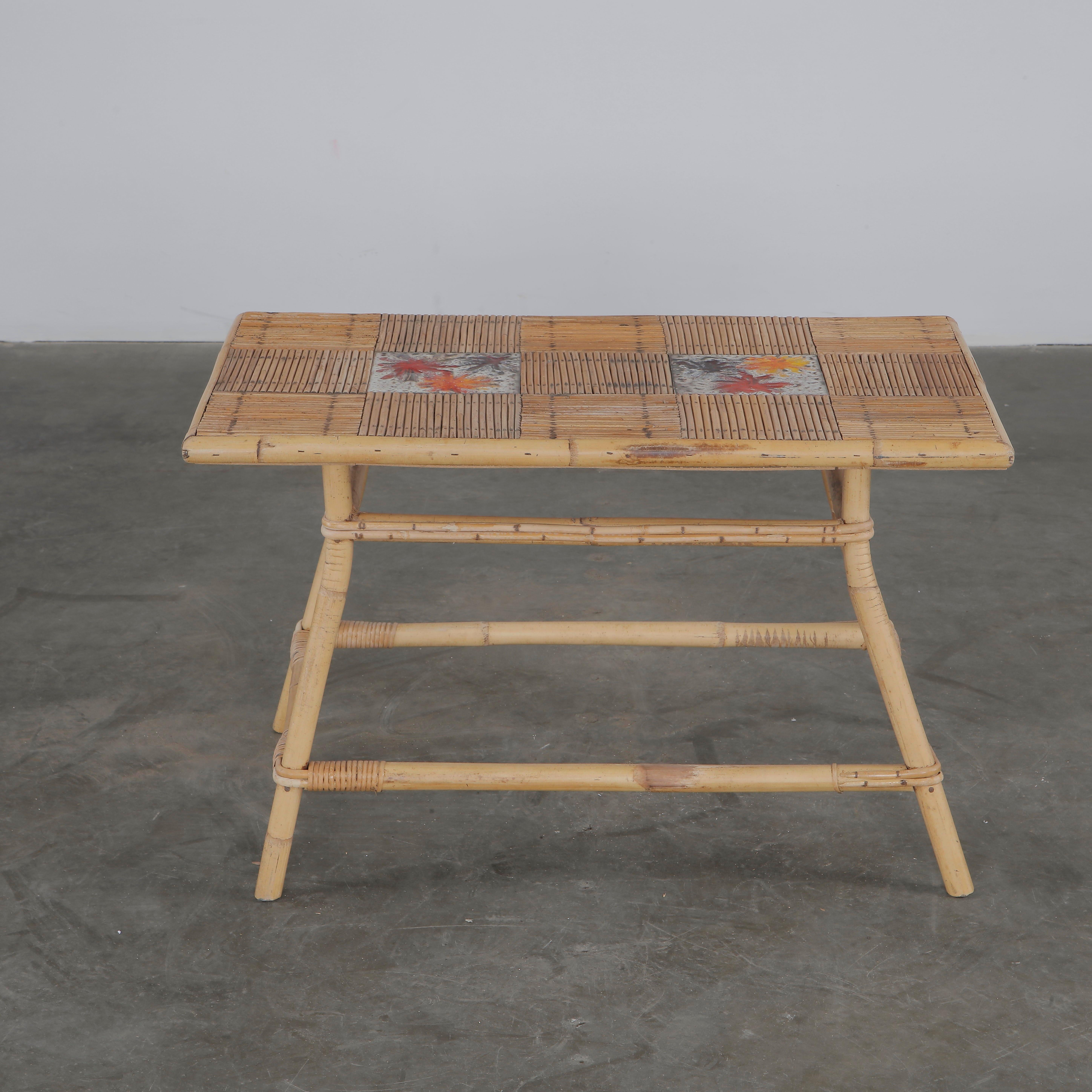Audoux Minet, Coffee Table for Roger Capron, 1960s im Zustand „Gut“ im Angebot in Gardena, CA