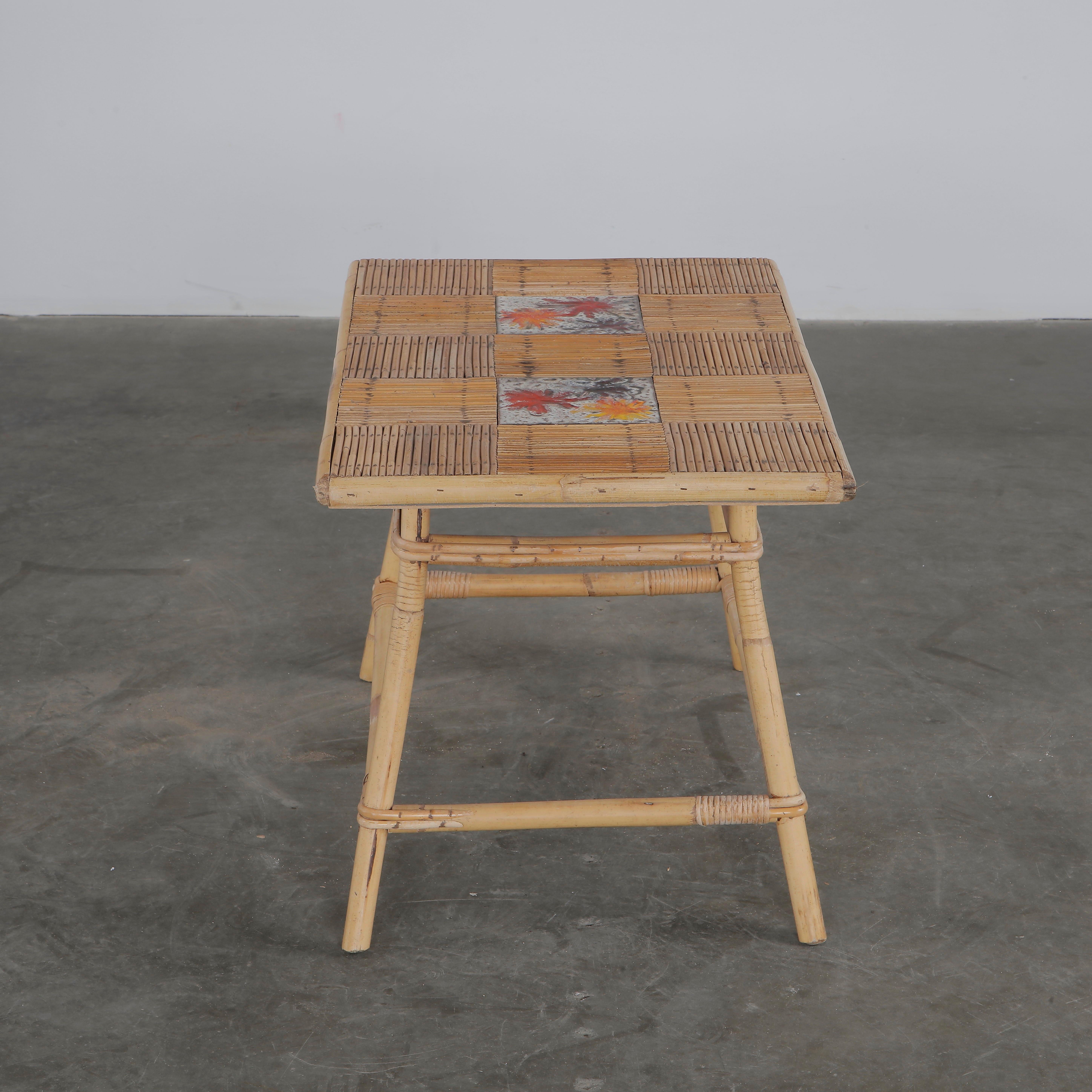 Audoux Minet, Coffee Table for Roger Capron, 1960s (Mitte des 20. Jahrhunderts) im Angebot