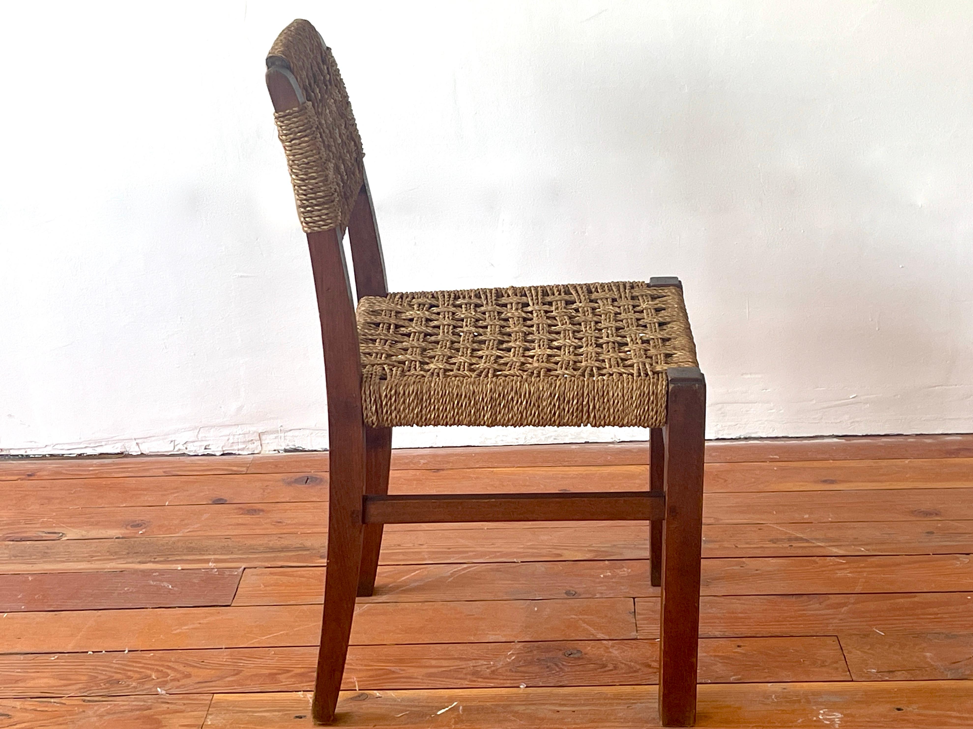 Mid-20th Century Audoux Minet Dining Chairs