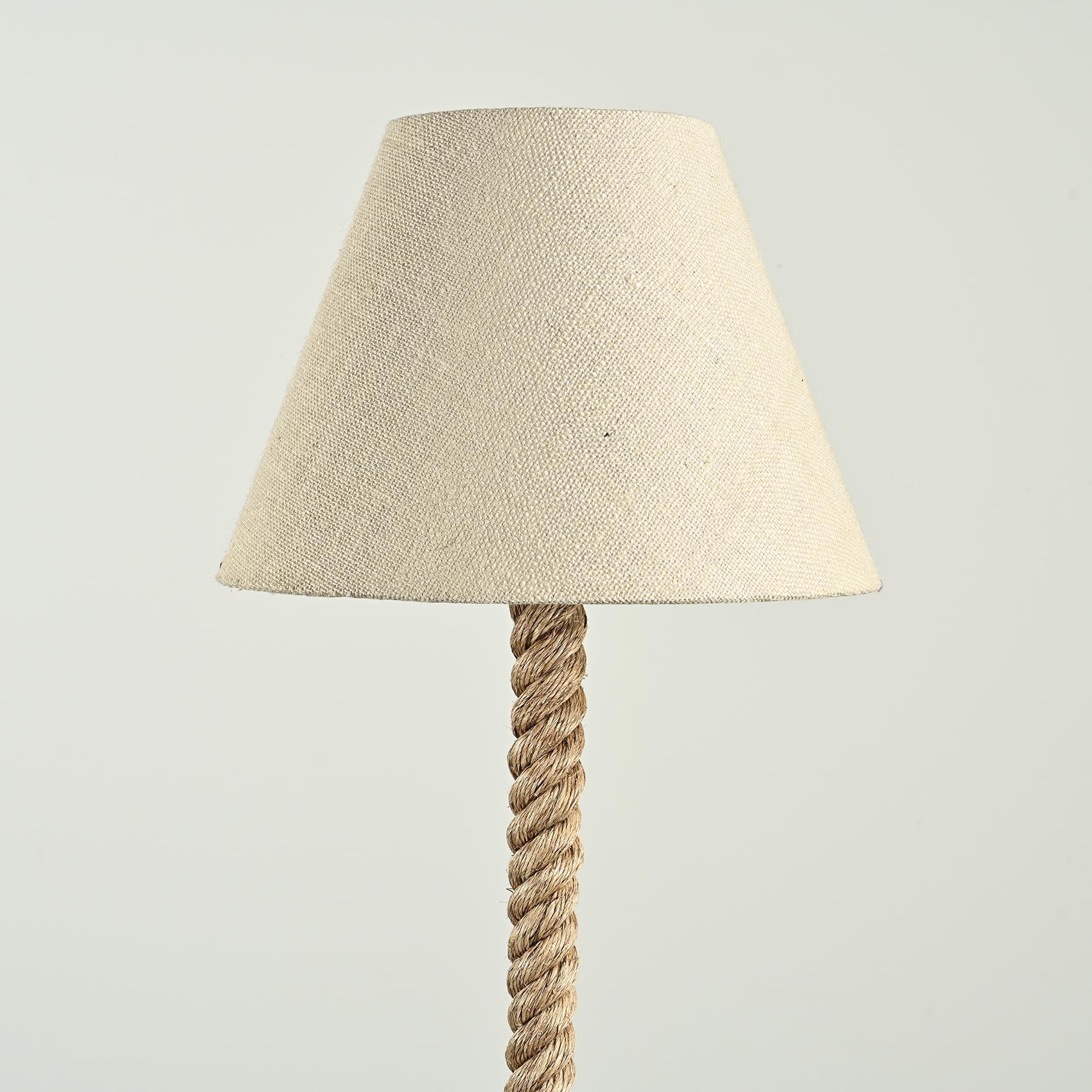 nautical rope floor lamp