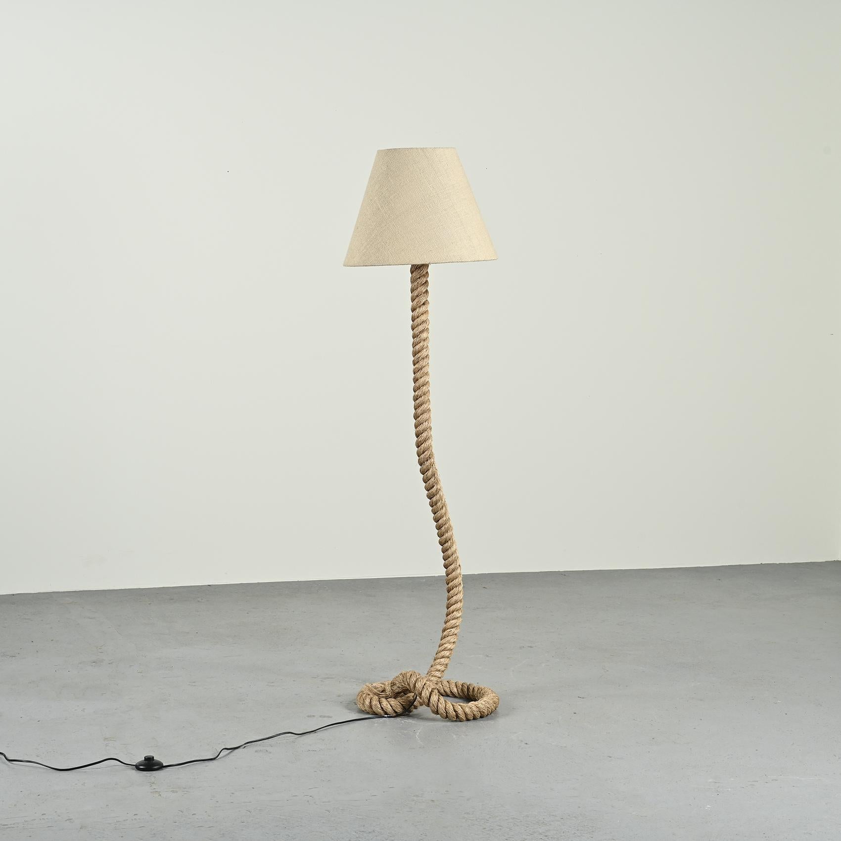 Mid-20th Century Audoux Minet Floor Lamp 1960
