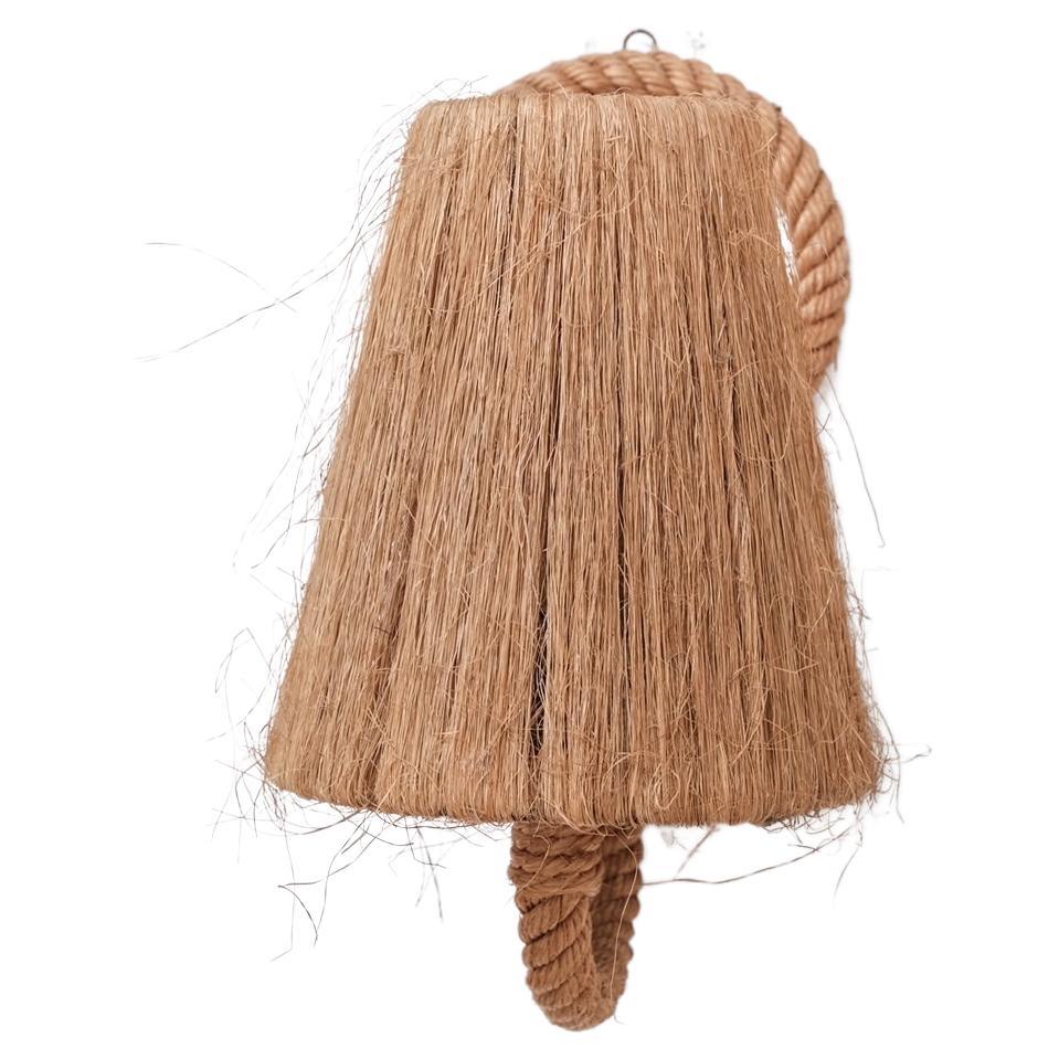 Audoux-Minet French Mid-Century Rope Cord Wall Light