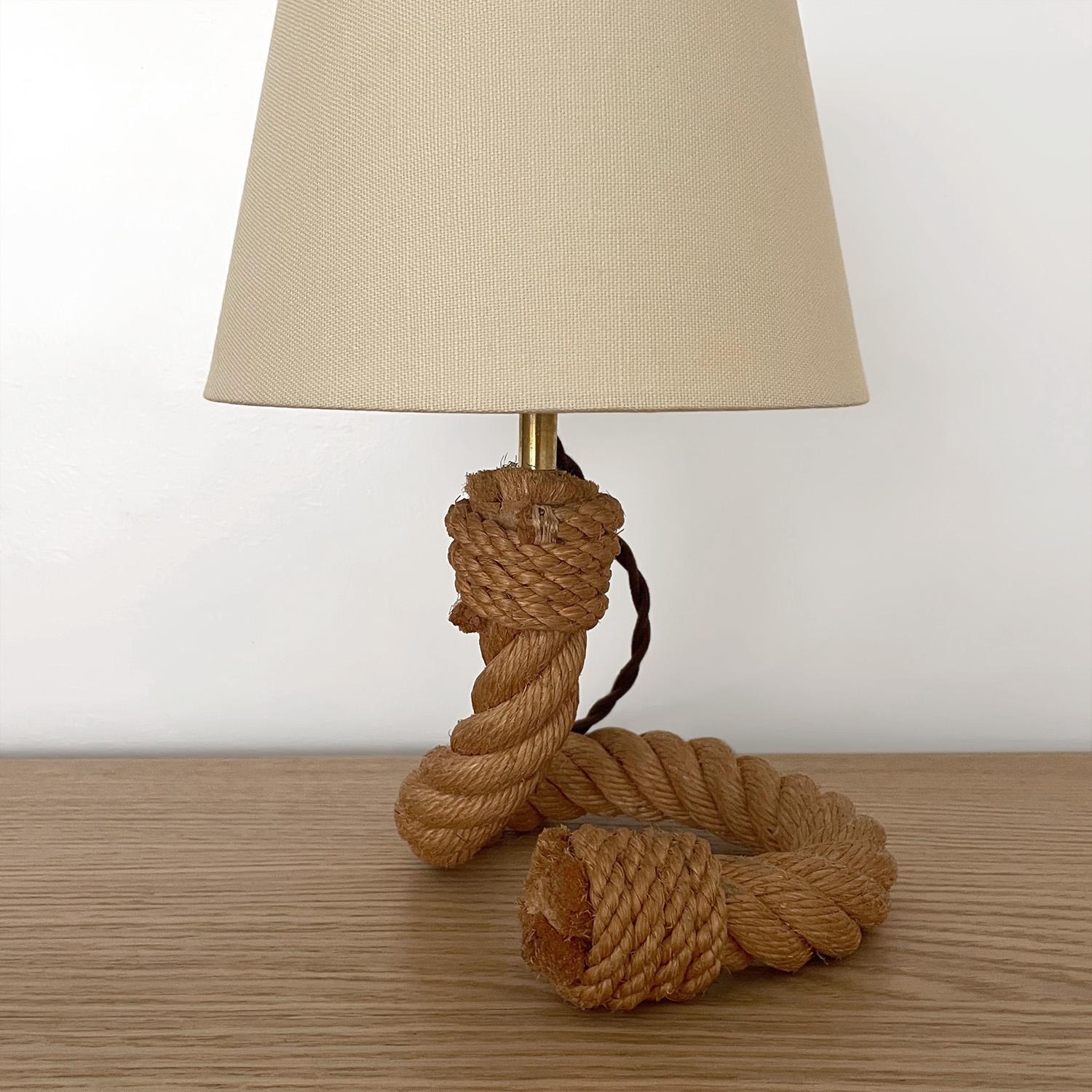 Corde Audoux Minet Lampe à poser sur corde - Rewire for US en vente