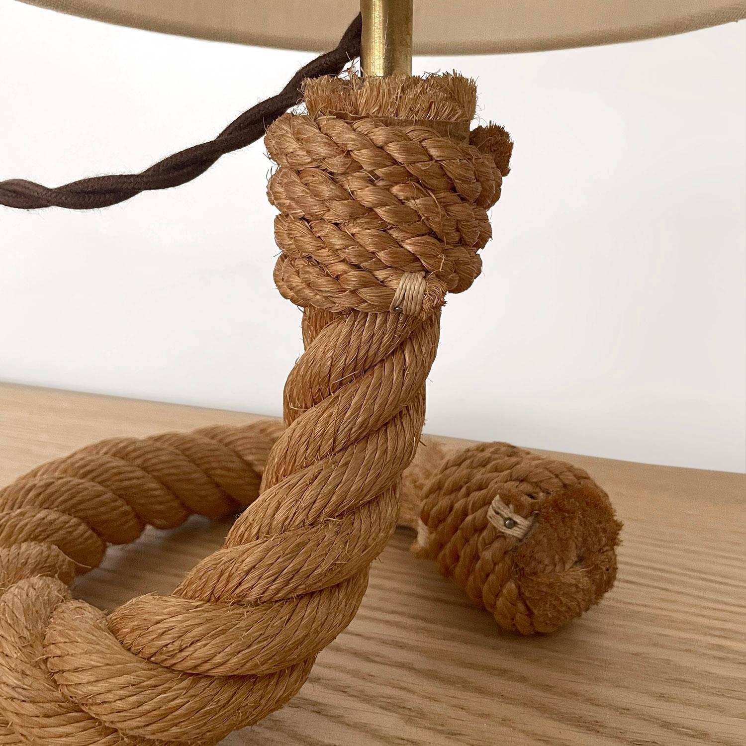 Audoux Minet Lampe à poser sur corde - Rewire for US en vente 1