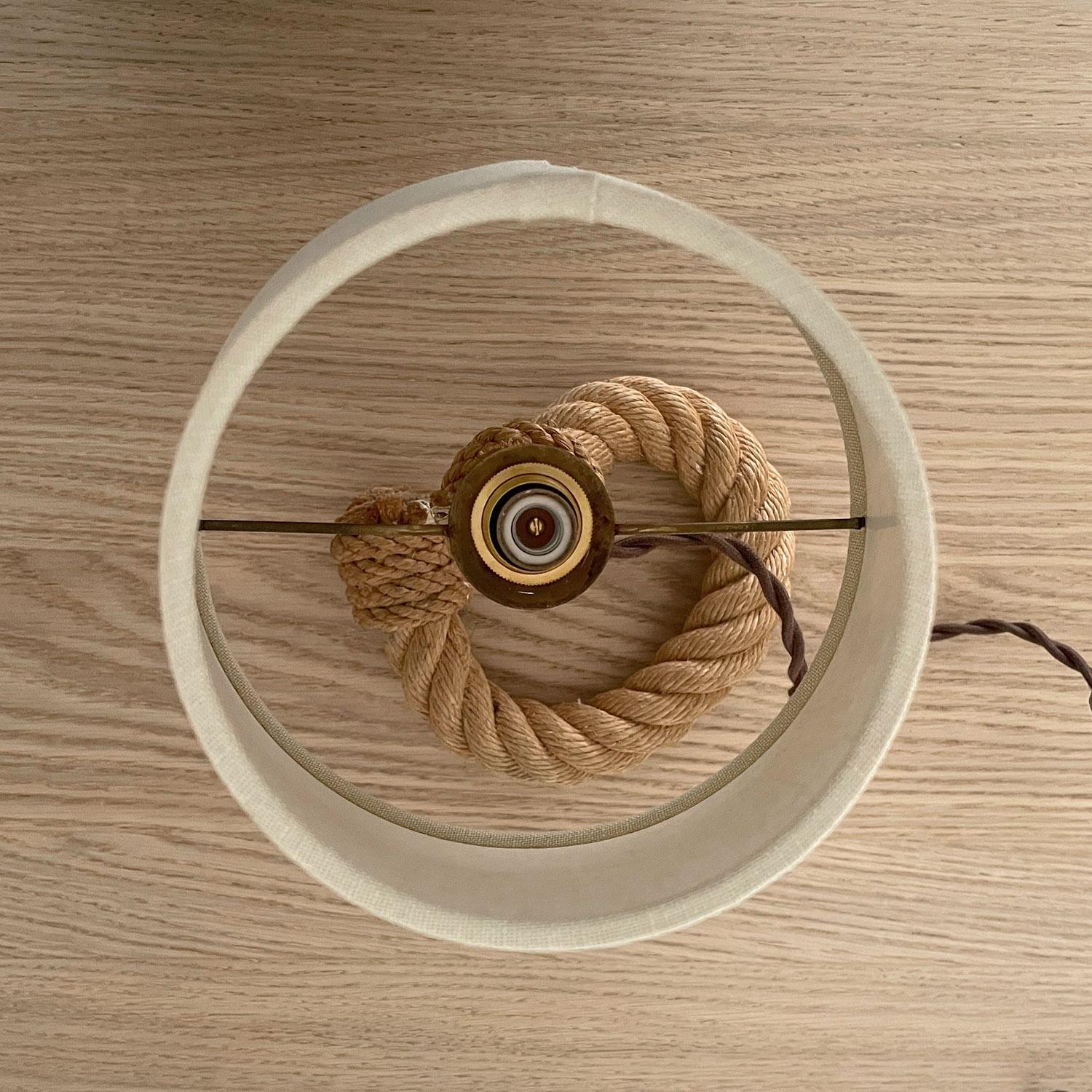 Audoux Minet Lampe à poser sur corde - Rewire for US en vente 3