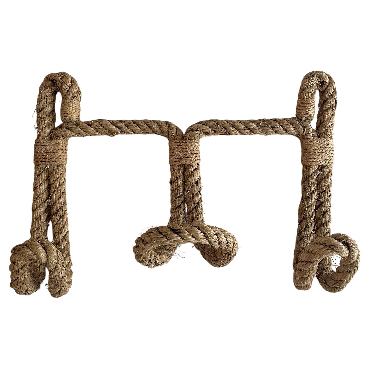 Audoux Minet French Rope Wall Hooks Coat Rack