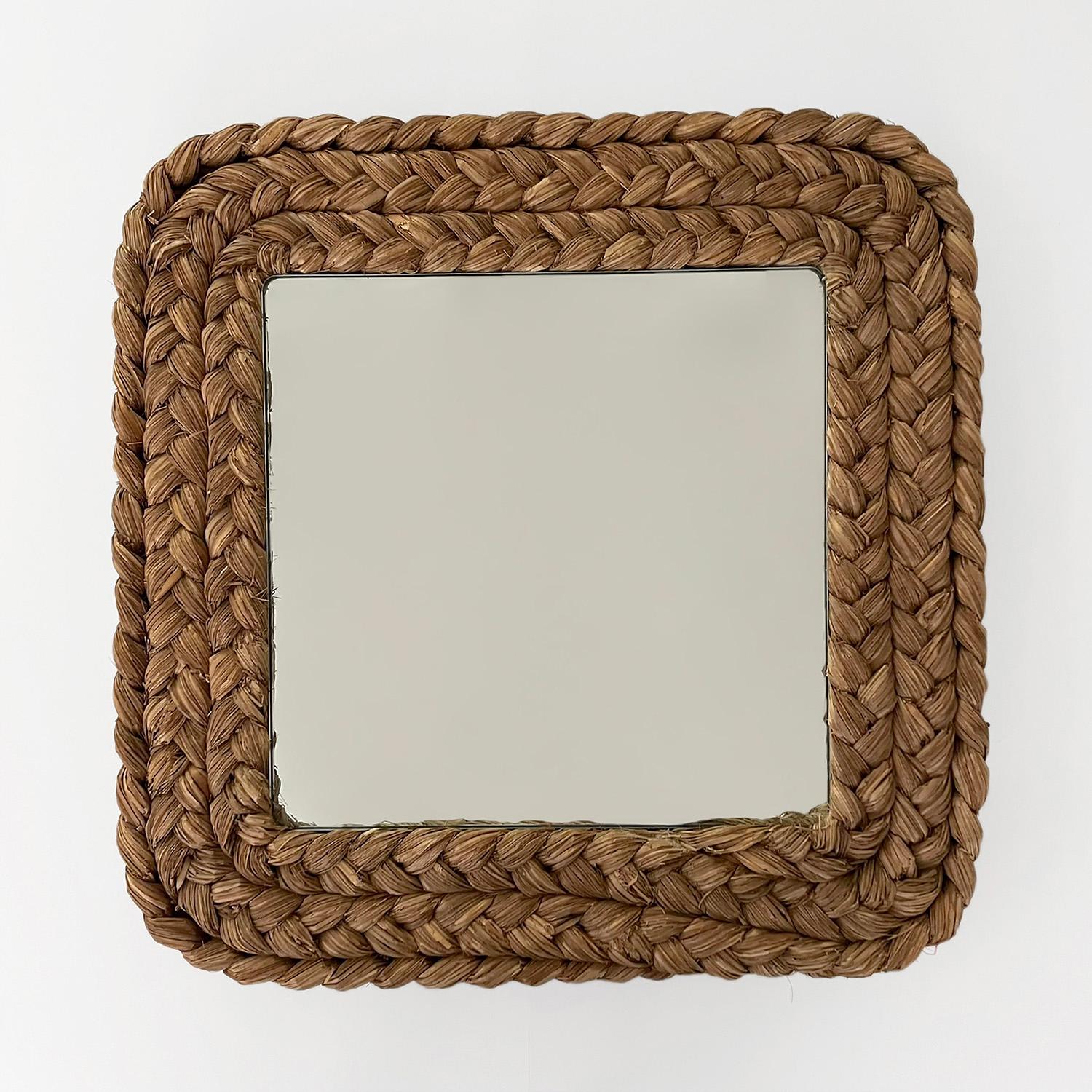 rectangular rope mirror