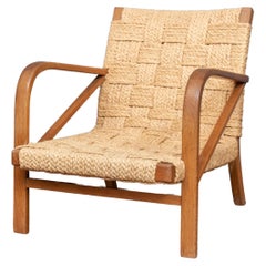 Vintage Audoux-Minet Lounge Chair, France