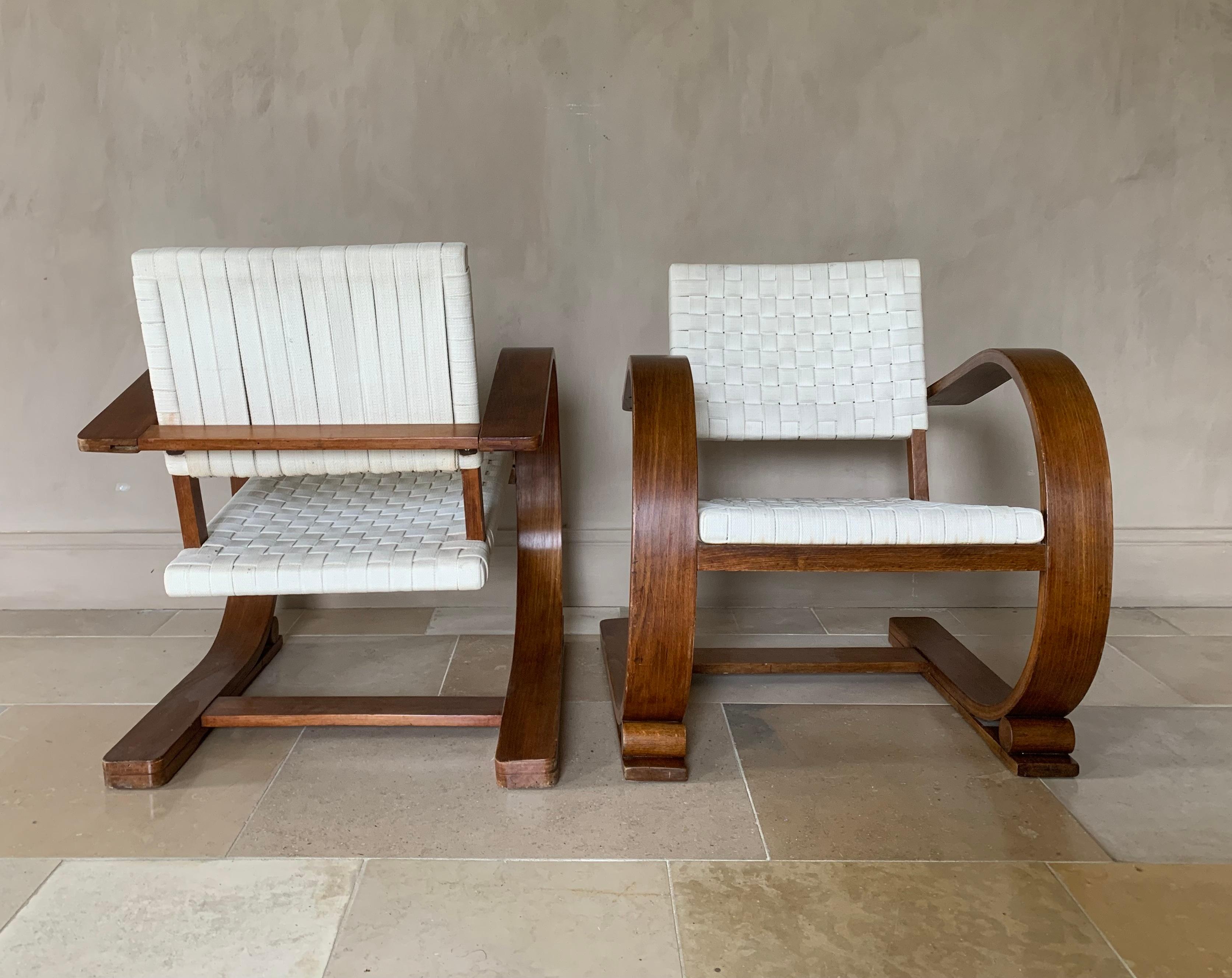 Ash Audoux & Minet Lounge Chairs for Vibo Vesoul, France For Sale