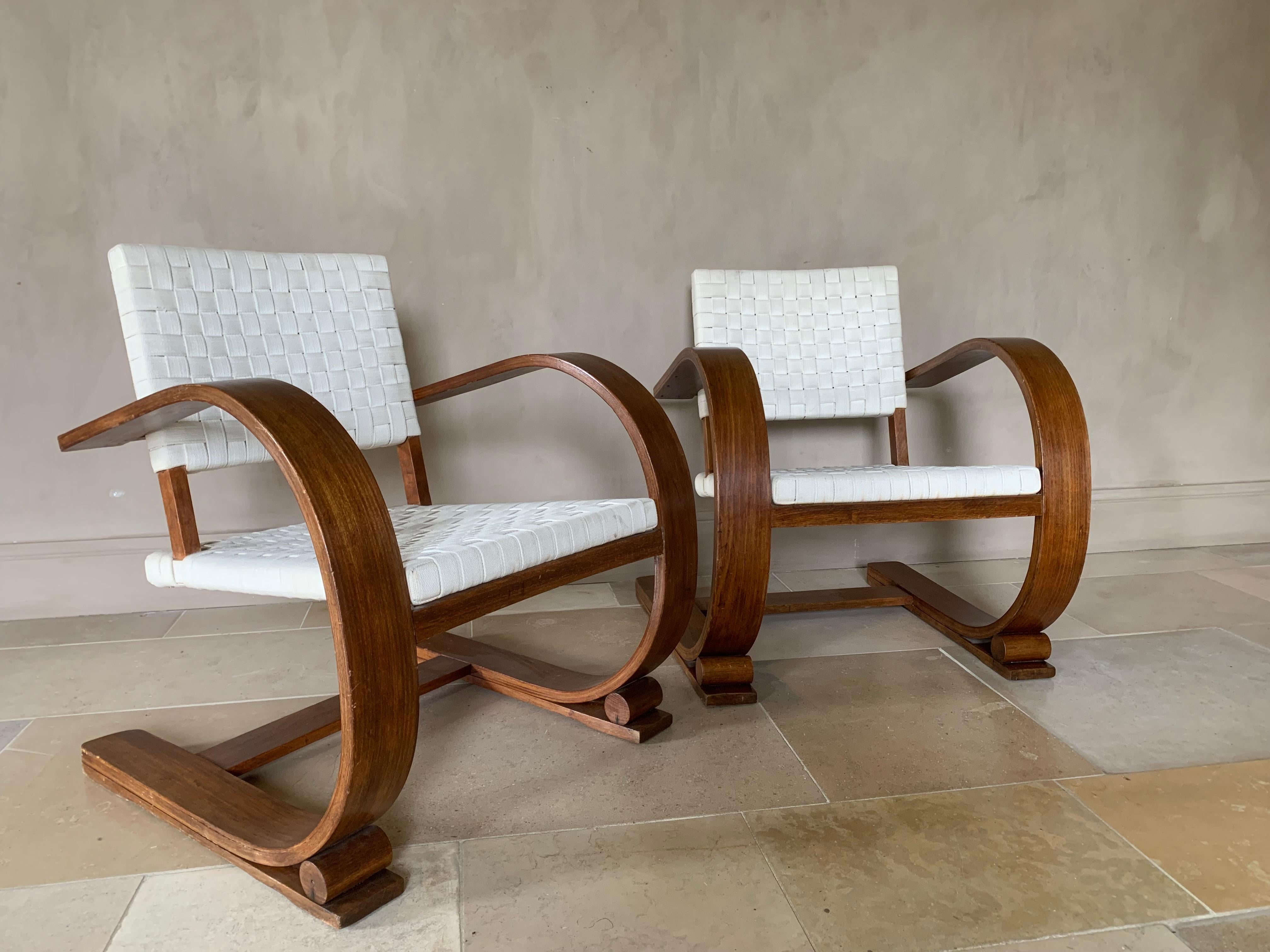 Audoux & Minet Lounge Chairs for Vibo Vesoul, France For Sale 1