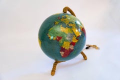 Audoux-Minet, Mapmonde, Rope Structure, circa 1960, France