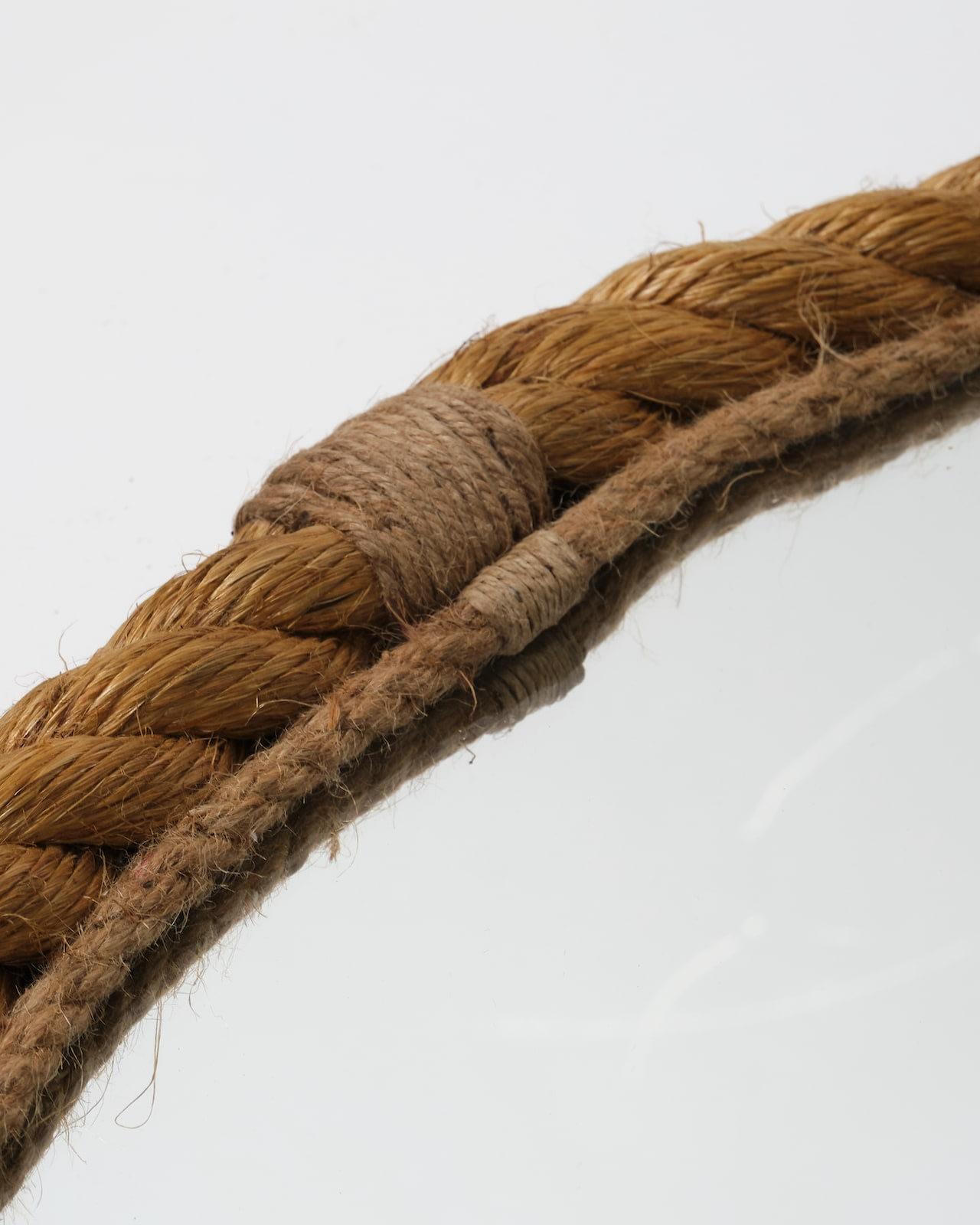 Attributed to designer
Rope with wooden back
H64 x W48 x D4cm