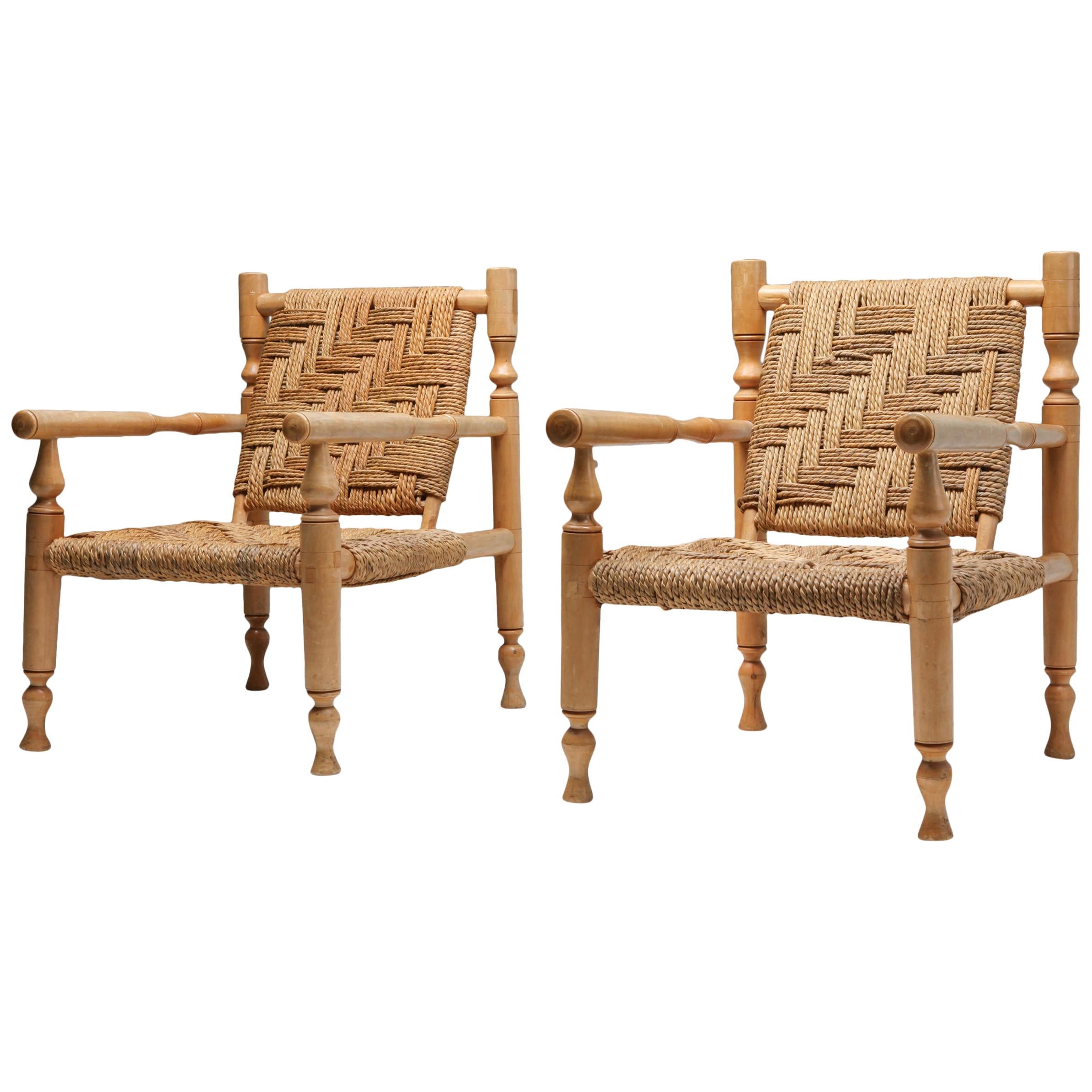 Audoux Minet Pair of Armchairs