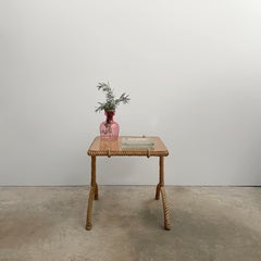 Audoux Minet Petite French Rope Side Table
