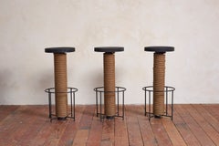 Audoux Minet Rope Bar Stools - Set of 3