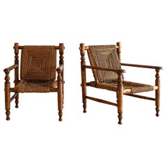 Audoux Minet Rope Chairs