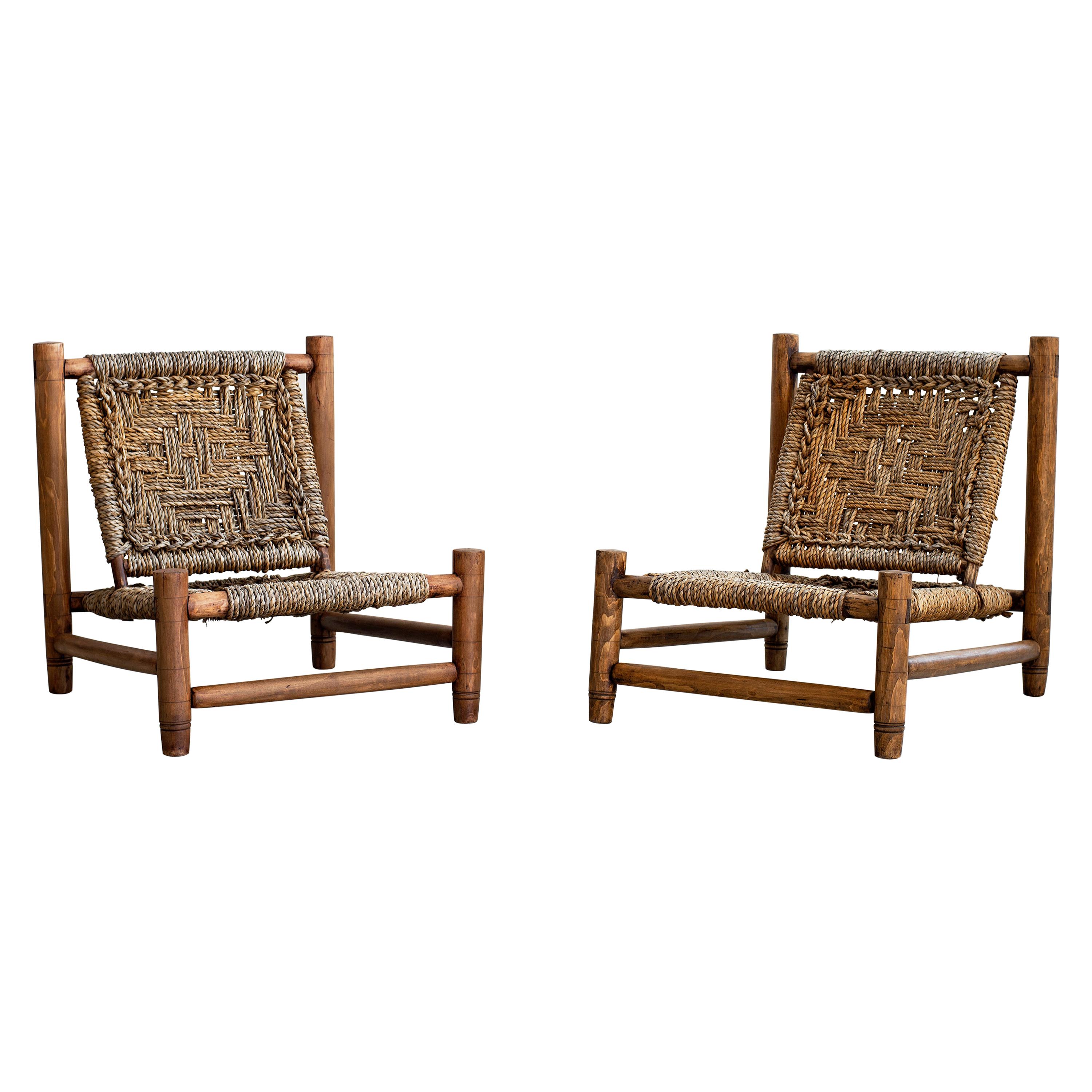 Audoux Minet Rope Chairs