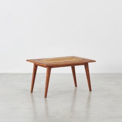 Audoux Minet Rope Coffee Table Vibo Vesoul, France, 1940s