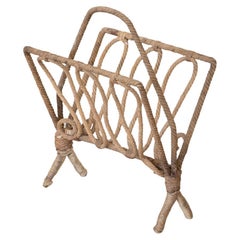 Audoux-Minet Rope Magazine Rack