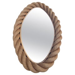Audoux-Minet Rope Oval Mirror
