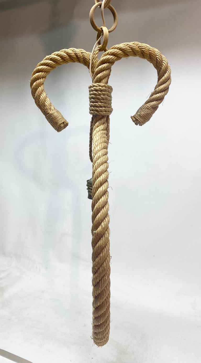 Audoux Minet Rope Pendant For Sale at 1stDibs