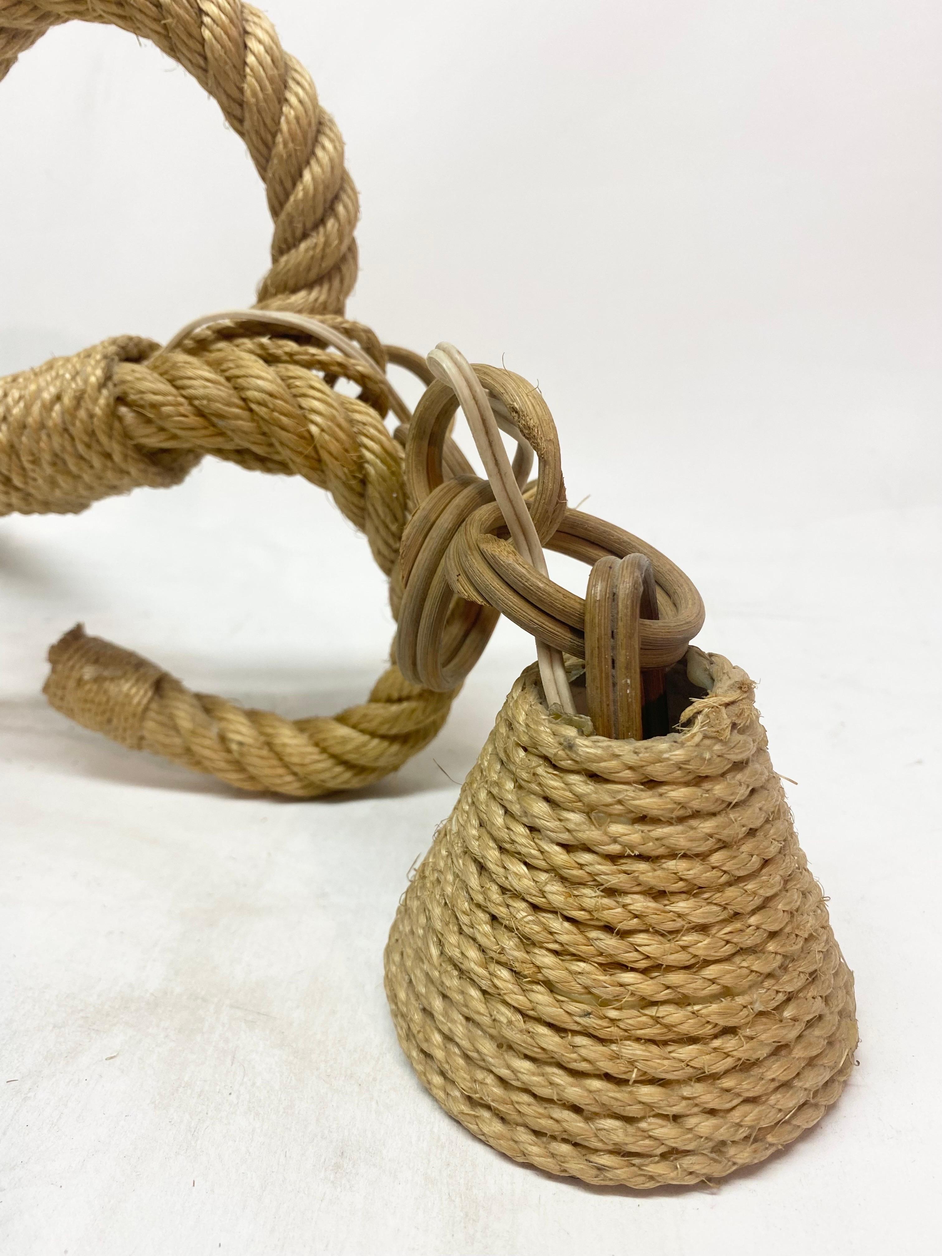 Audoux Minet Rope Pendant For Sale 2