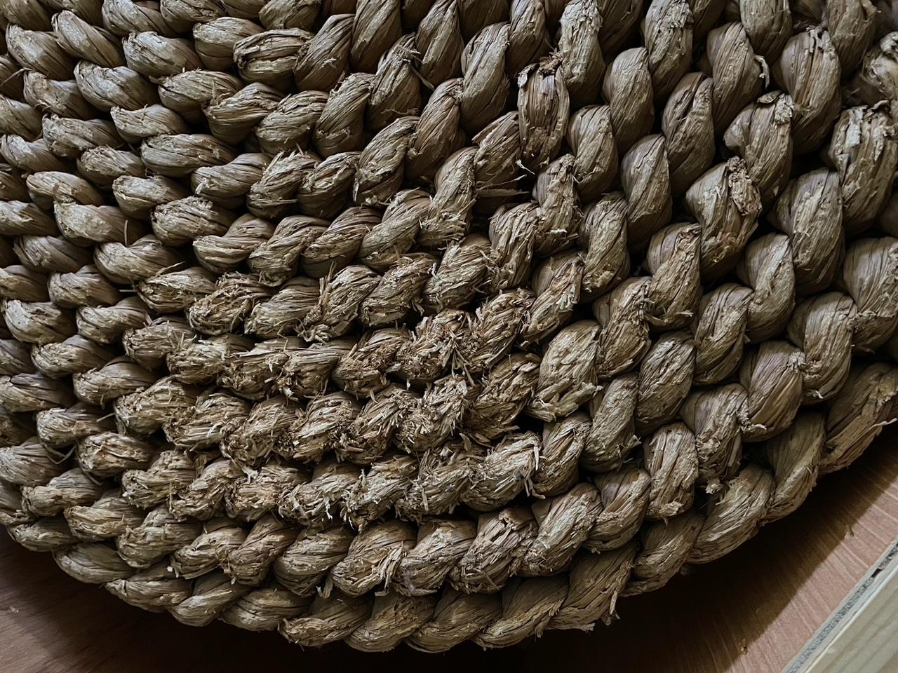 Audoux & Minet Rope Side / Coffee Table, France, 1940s/50s 7
