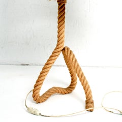 Audoux Minet Rope Table Lamp, 1950