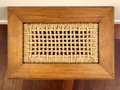 Audoux Minet Ropework Coffee Table, circa 1950
