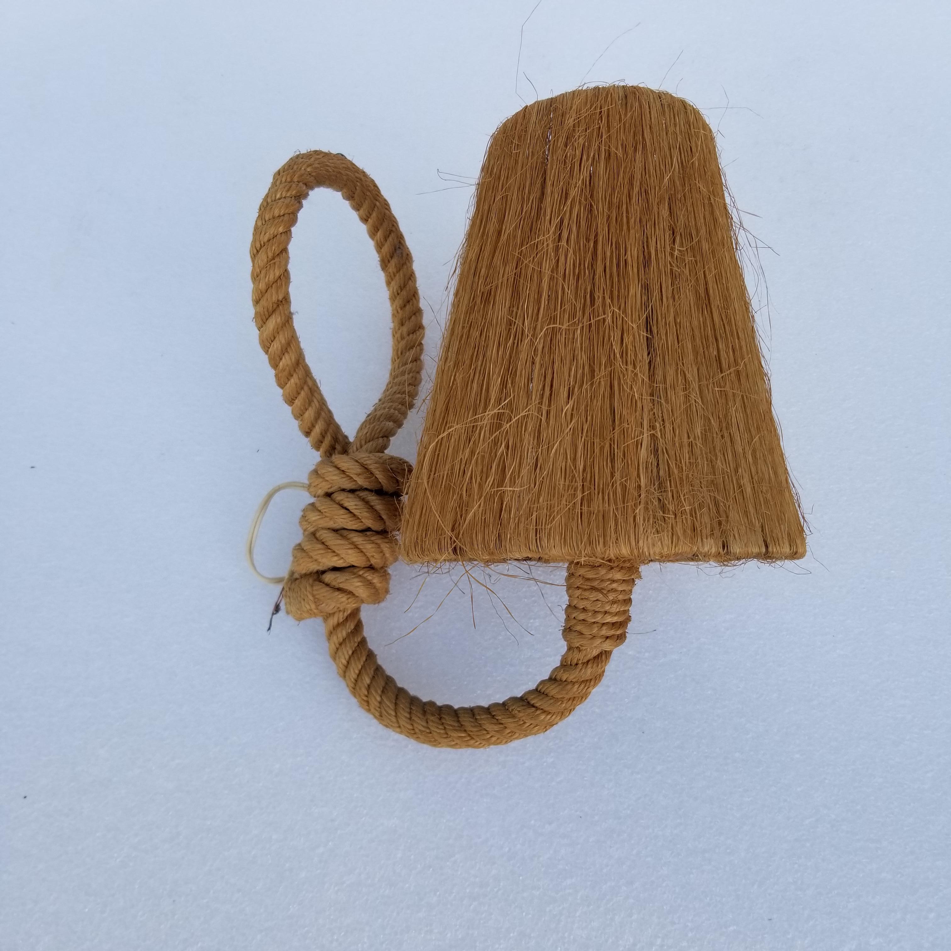 Mid-Century Modern Audoux & Minet Sconce
