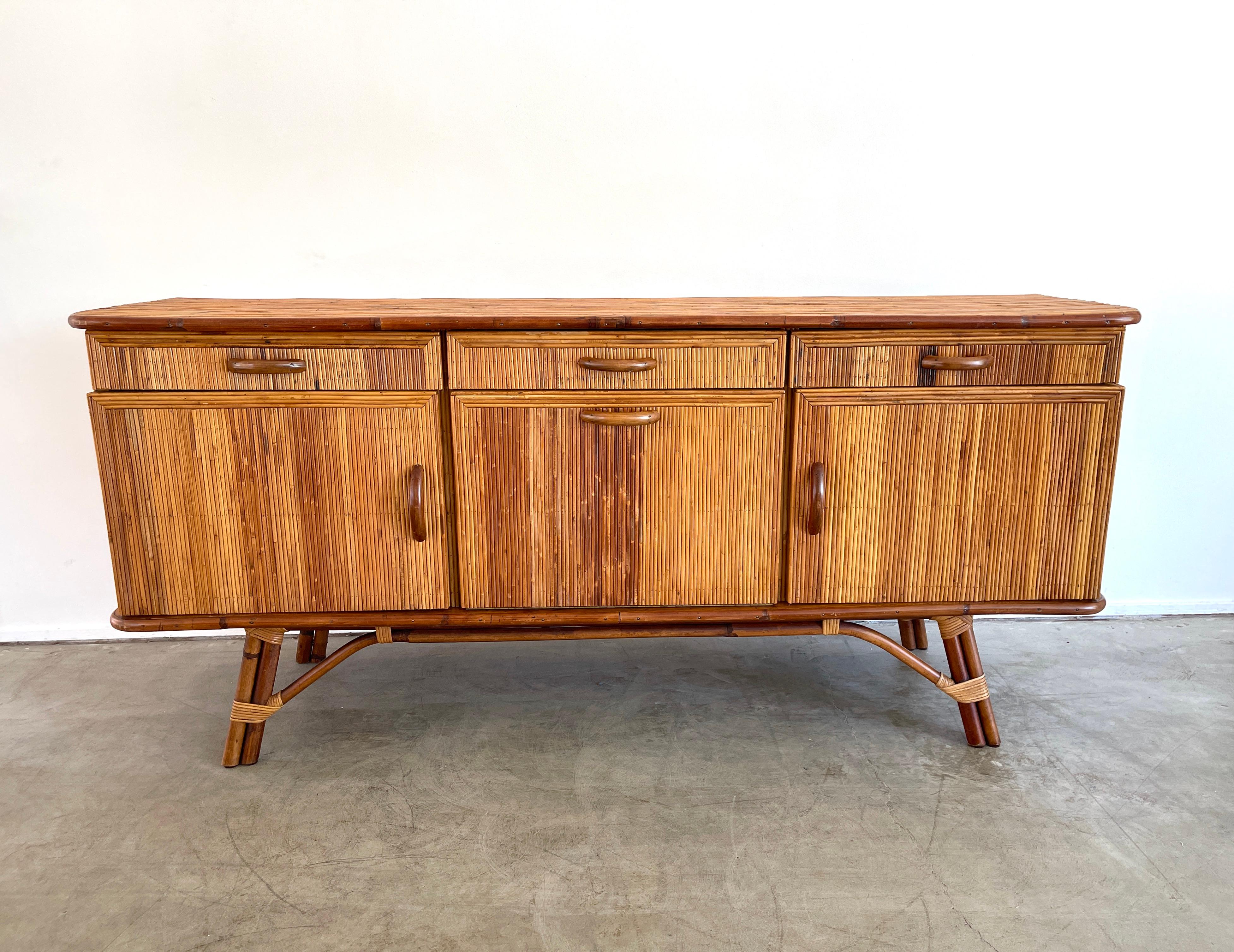 Audoux Minet Sideboard In Good Condition For Sale In Beverly Hills, CA